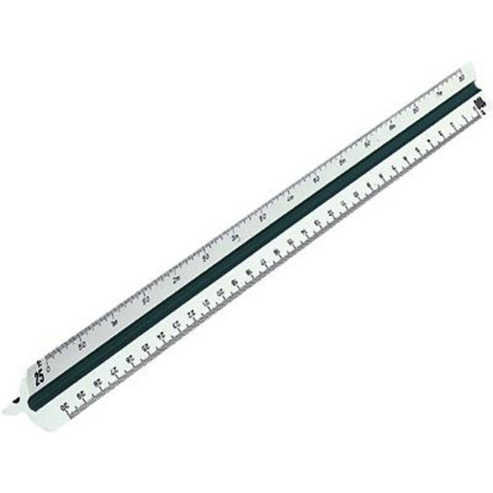 Rumold Lineal Dreikantmaßstab 150/ 30 cm Kunststoff architect 1