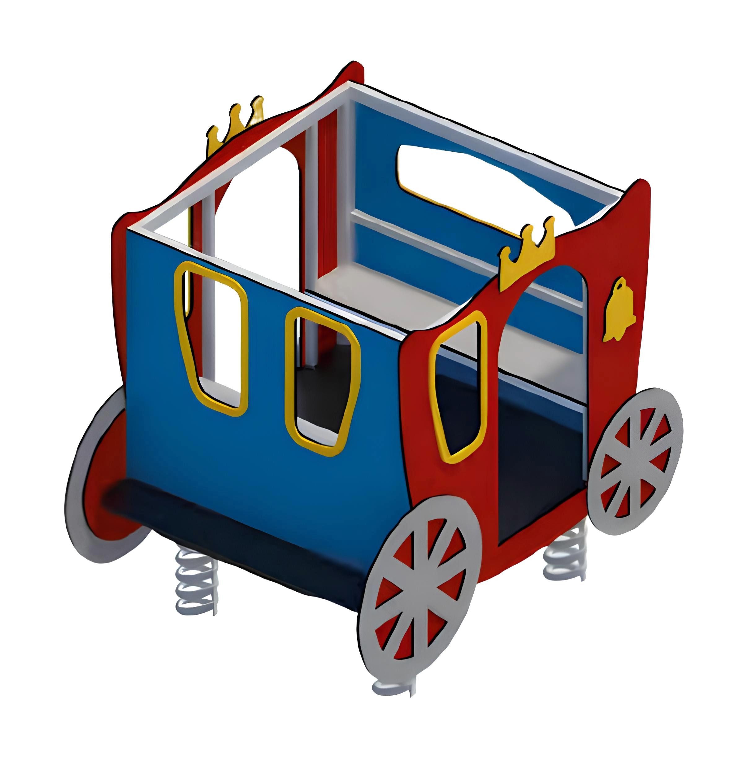 Xlmoebel Federwippe Balancierplatte aus robustem Material für Kinder im Freien (Federwippe) Hergestellt in Europa