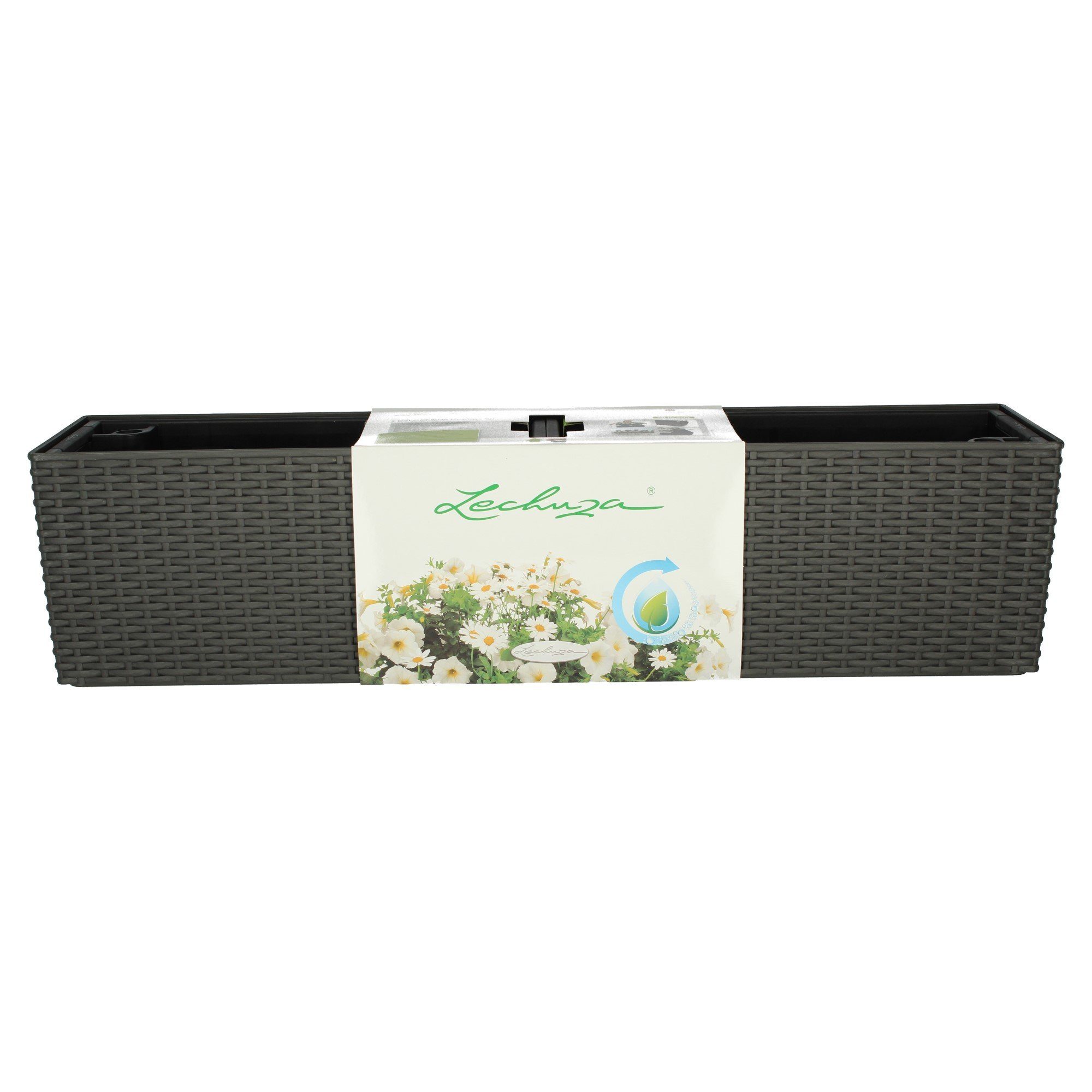 Lechuza Pflanzgefäß Balconera Cottage 80 Granit 80 cm x 19 cm günstig online kaufen