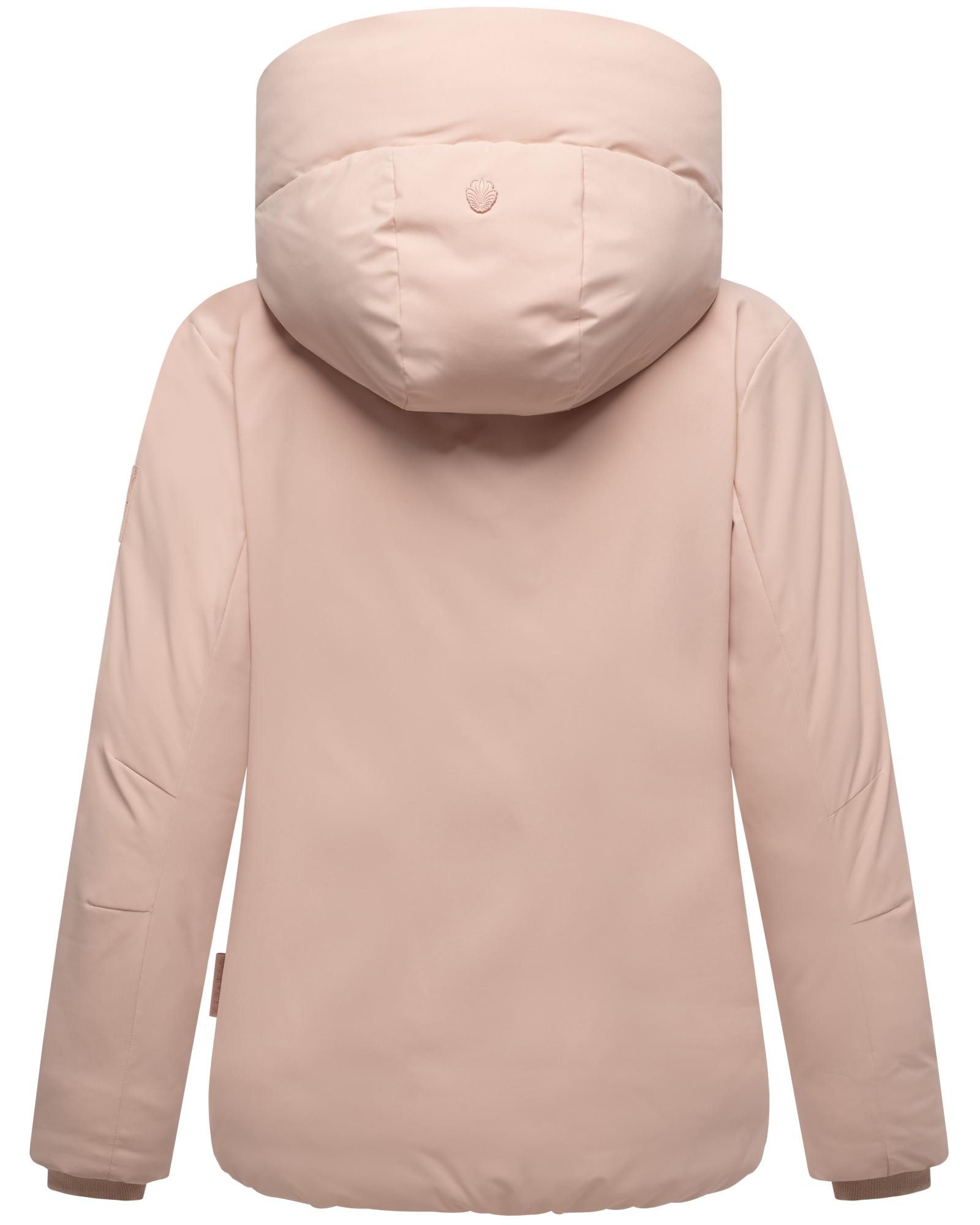 Navahoo Winterjacke Blütenlicht 14 Warme Damenjacke mit hohem Kragen – Bild 4 von 5