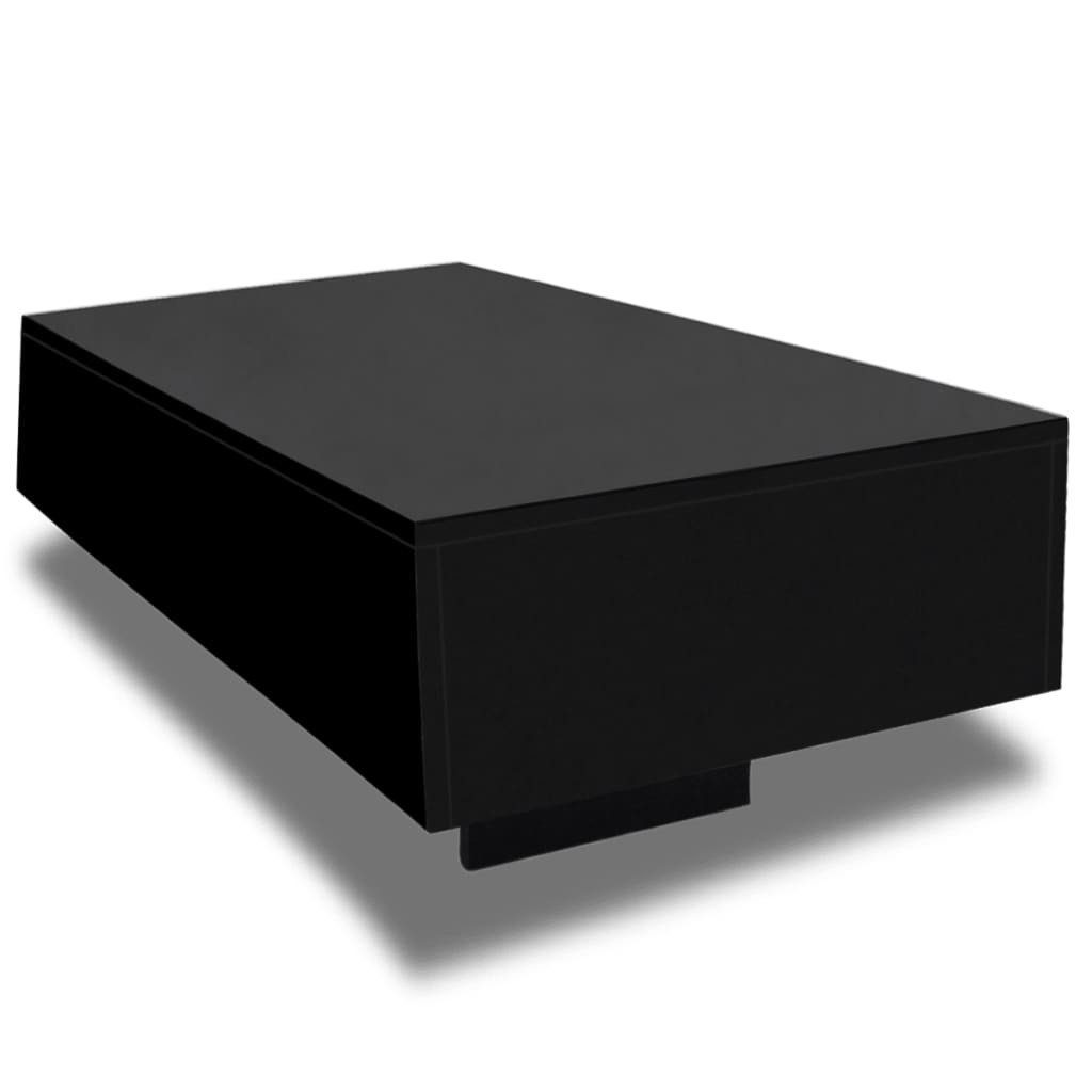 tinkaro Couchtisch AIOLA Holz Wohnzimmertisch Hochglanz günstig online kaufen
