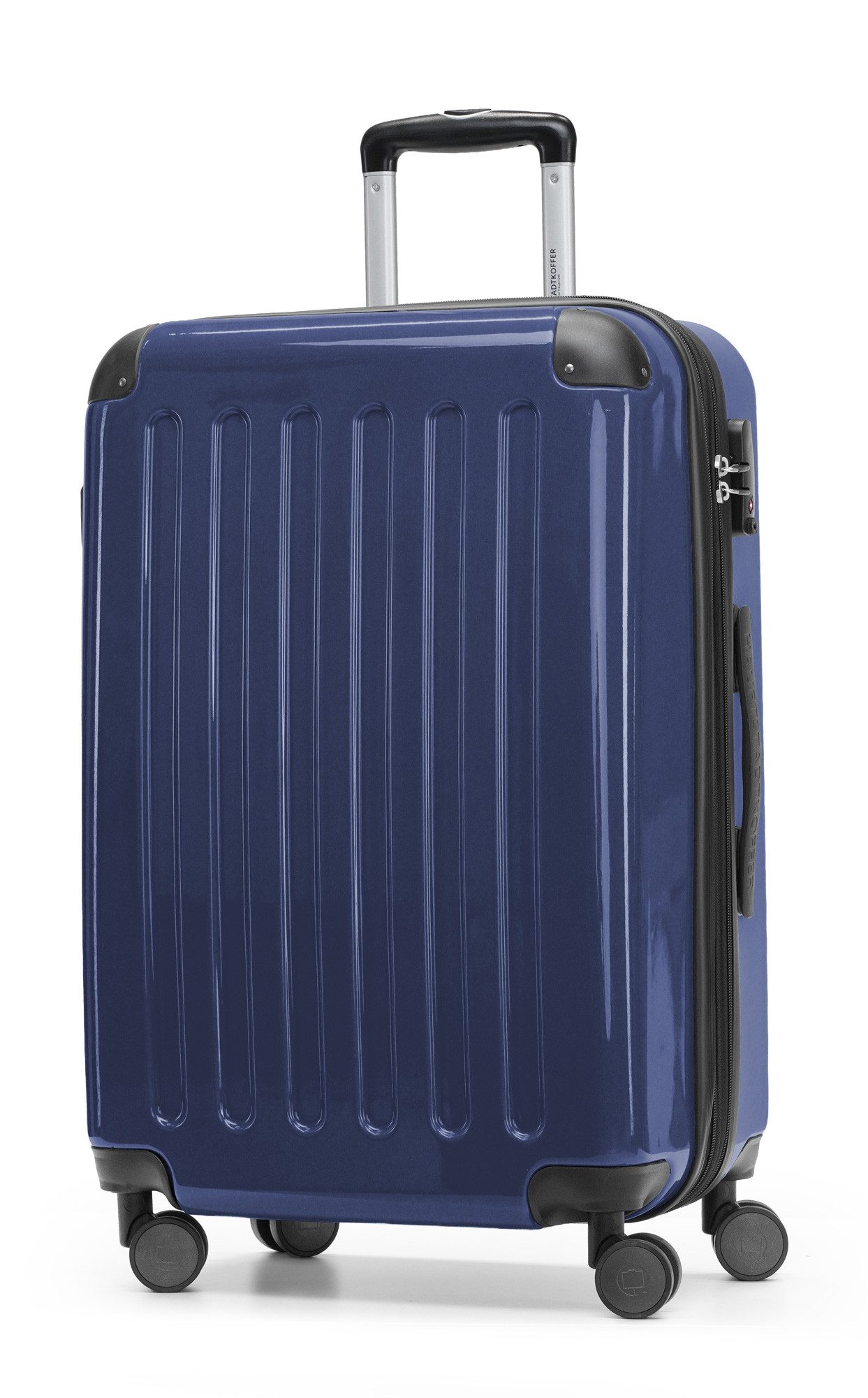 Hauptstadtkoffer Koffer Alex, 4 Rollen, Mittelgroßer Koffer Trolley, TSA, 65 cm, 74L