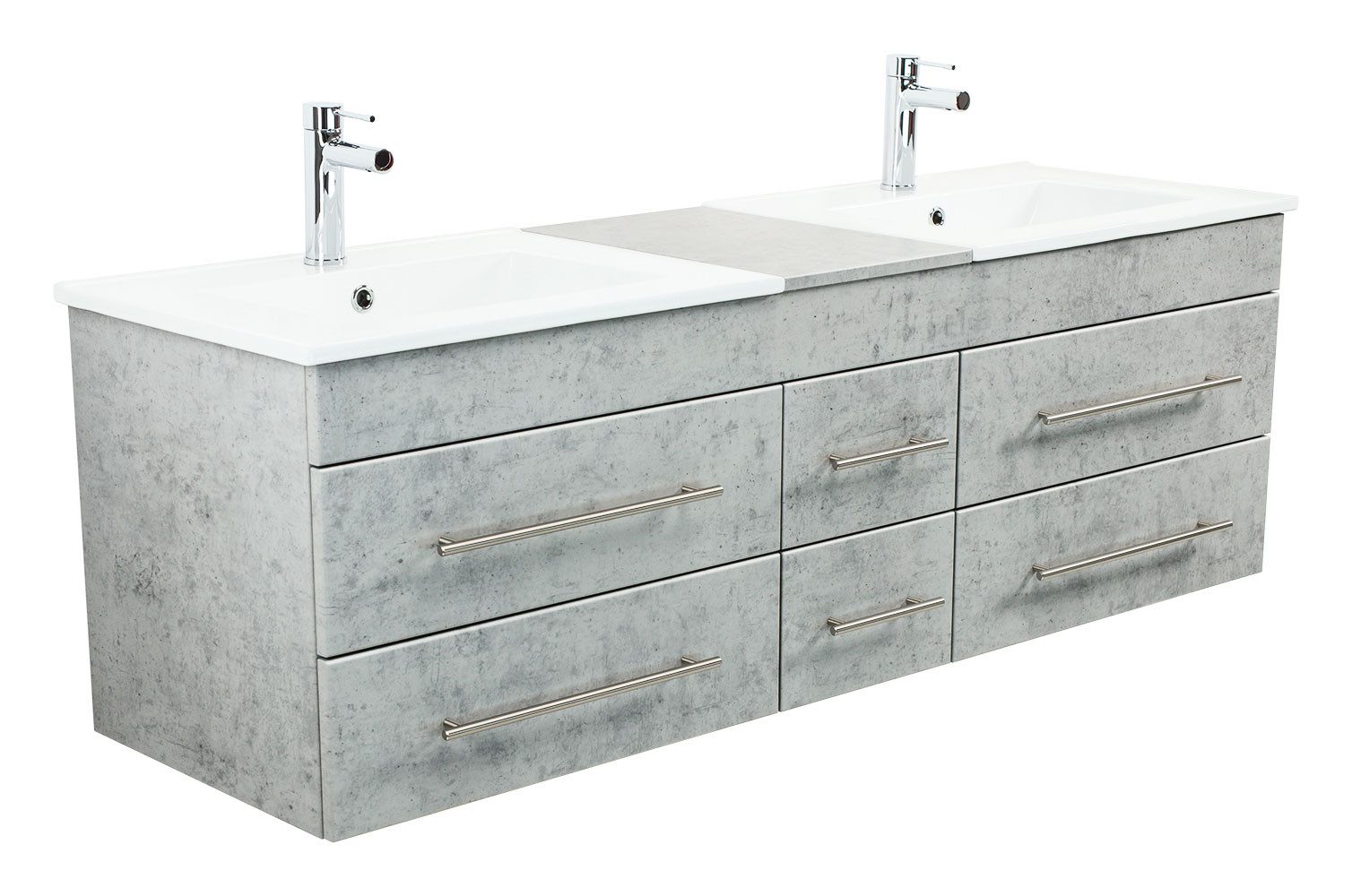 Magnolia Home Doppelwaschtisch Badmöbel Milano XL günstig online kaufen