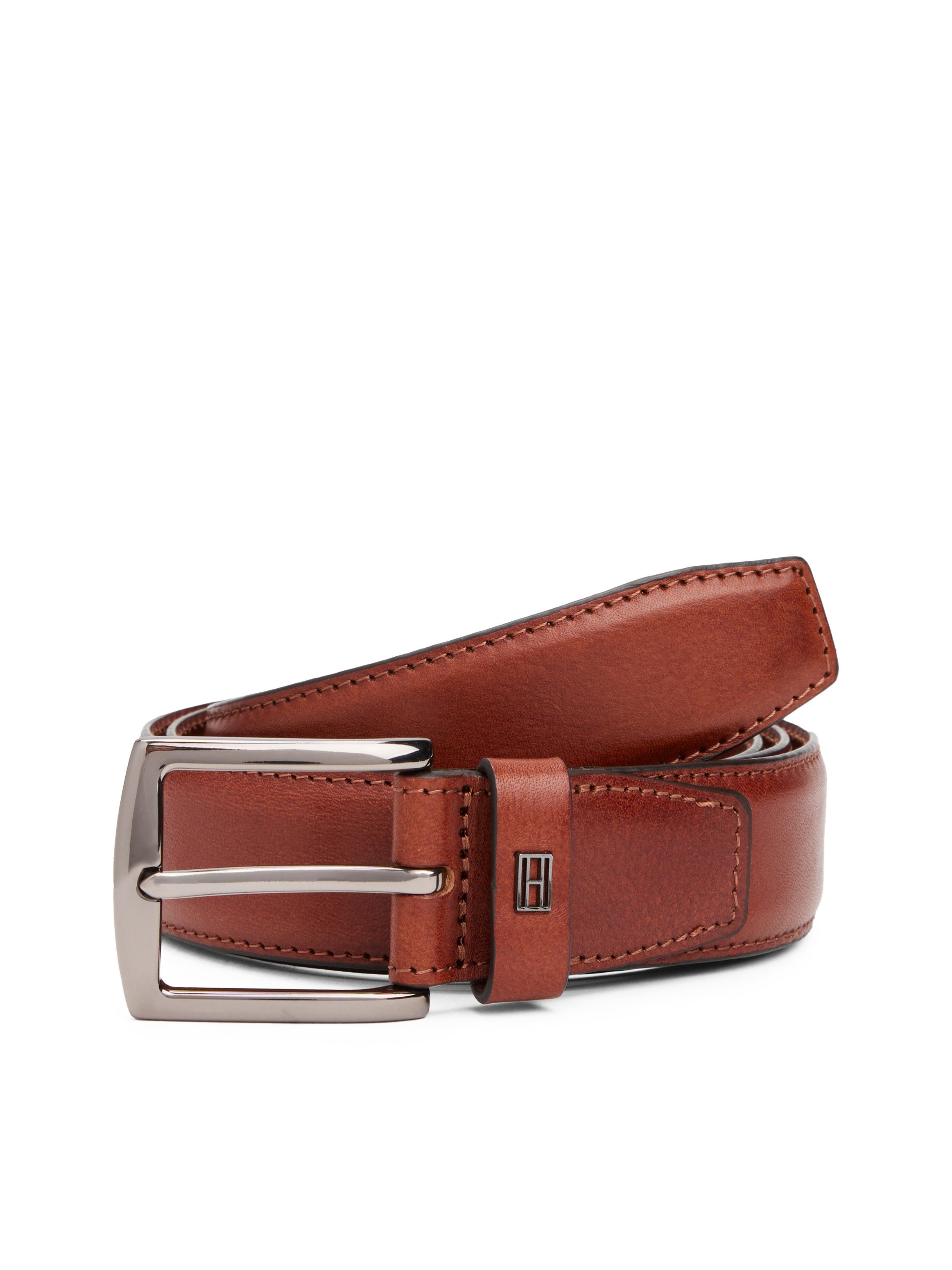 Tommy Hilfiger Ledergürtel DENTON ELEVATED 3.5 Größenverstellbar günstig online kaufen