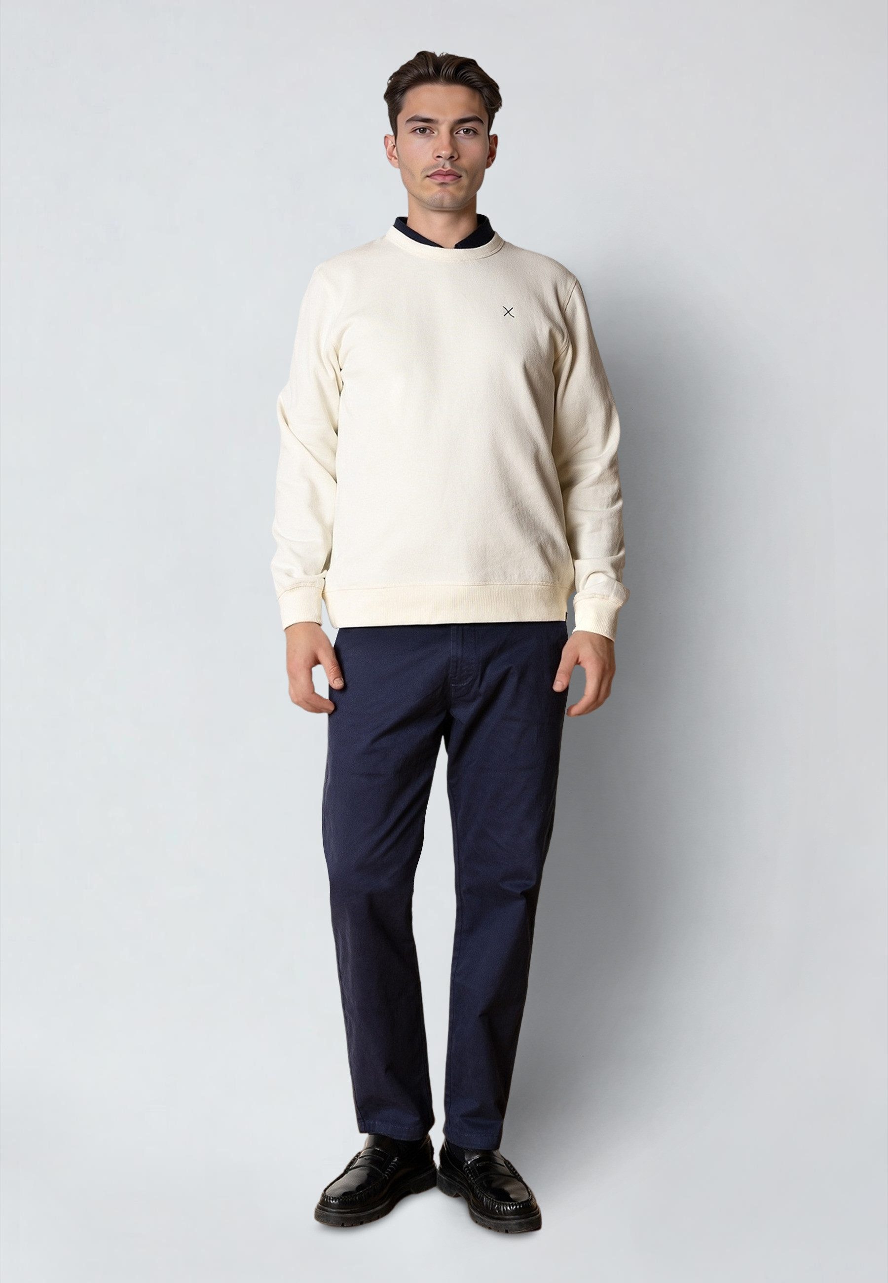 Clean Cut Copenhagen Rundhalspullover Clean Cut Copenhagen Grady Sweatshirt (1-tlg)