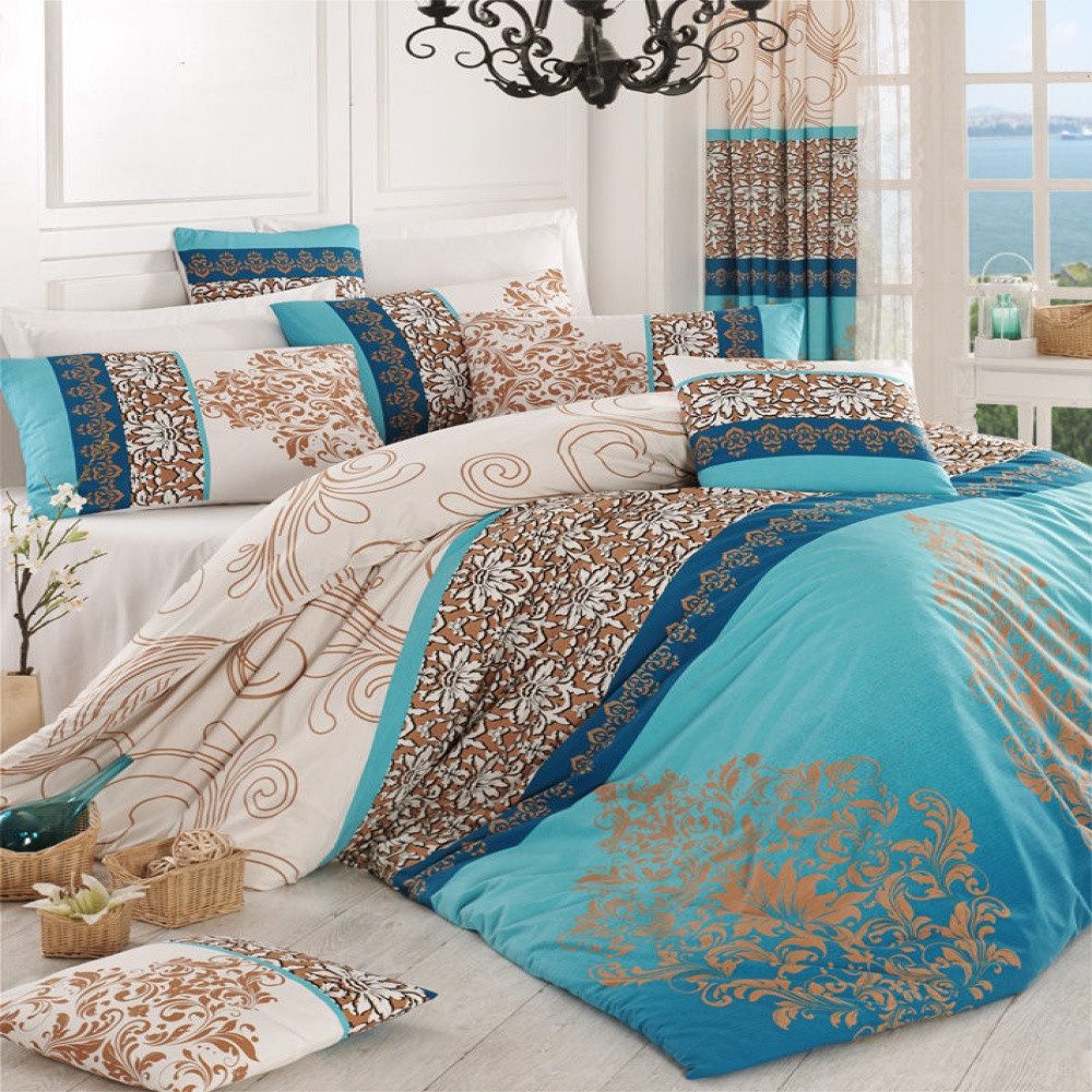 L'Essentiel Maison Bettdecke + Kopfkissen 100% COTTON RANFORCE L2254 günstig online kaufen