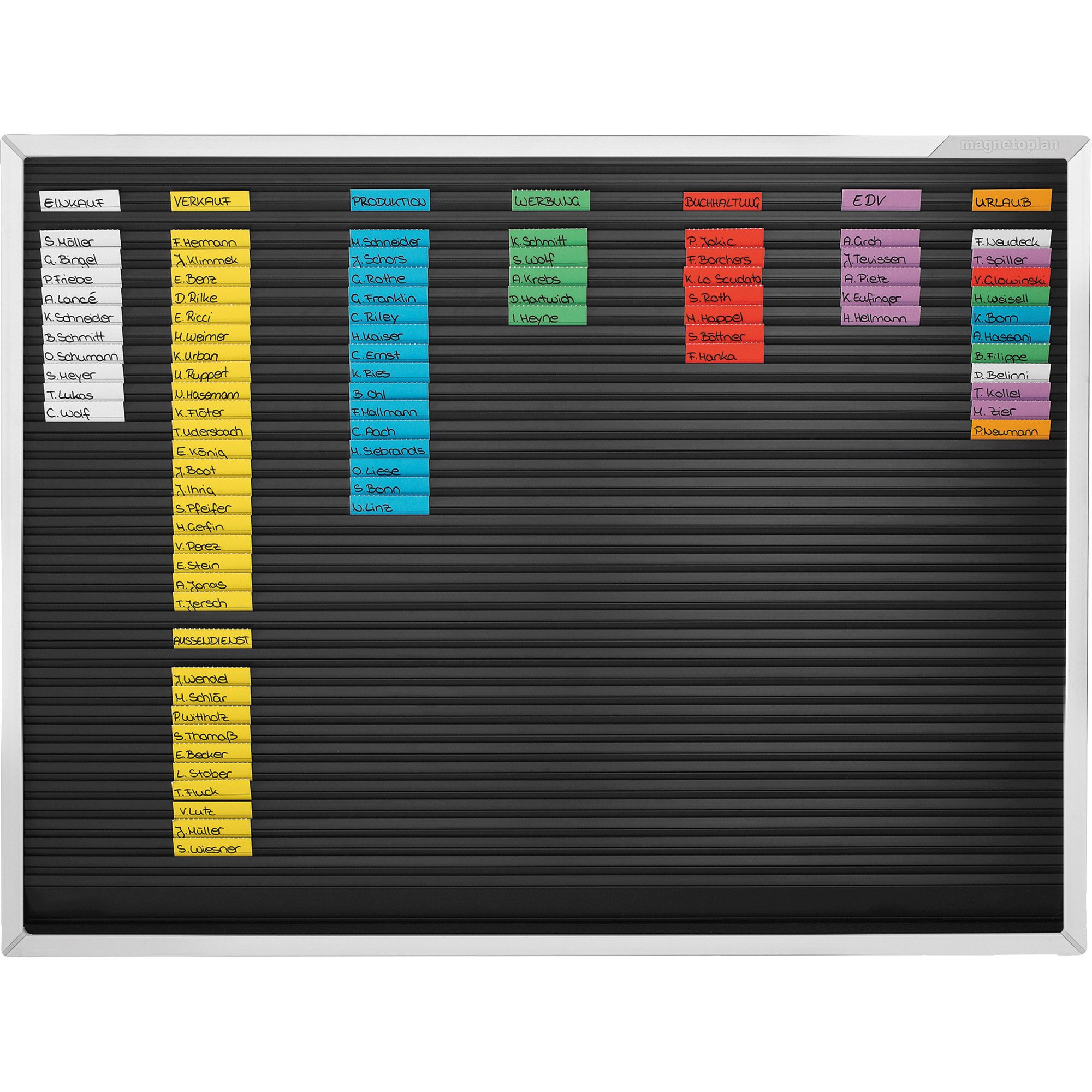 magnetoplan® Wandtafel Streifensteckplaner 61B 1245003