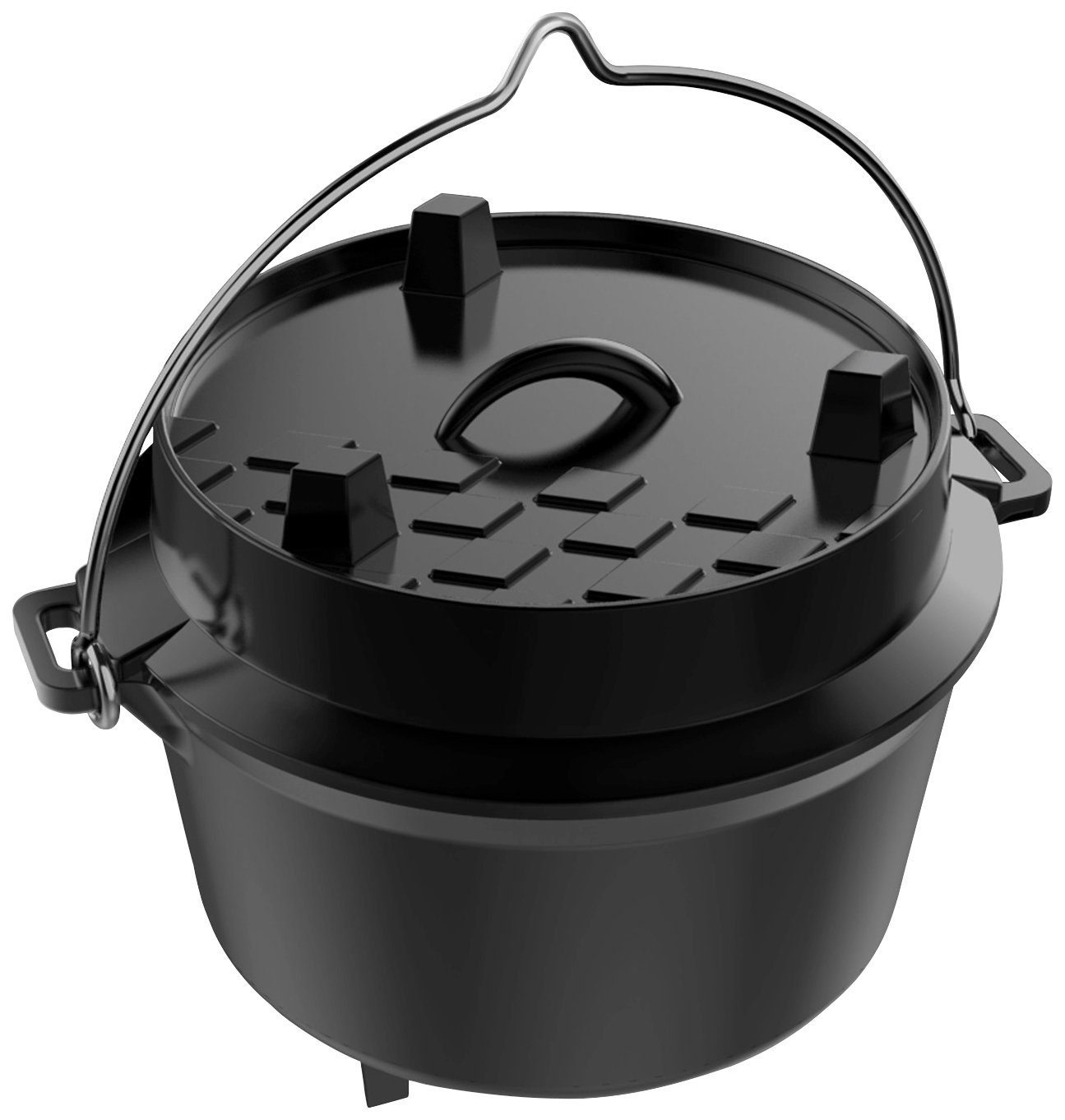 Tepro Grilltopf Dutch Oven S, Gusseisen, 4 Liter