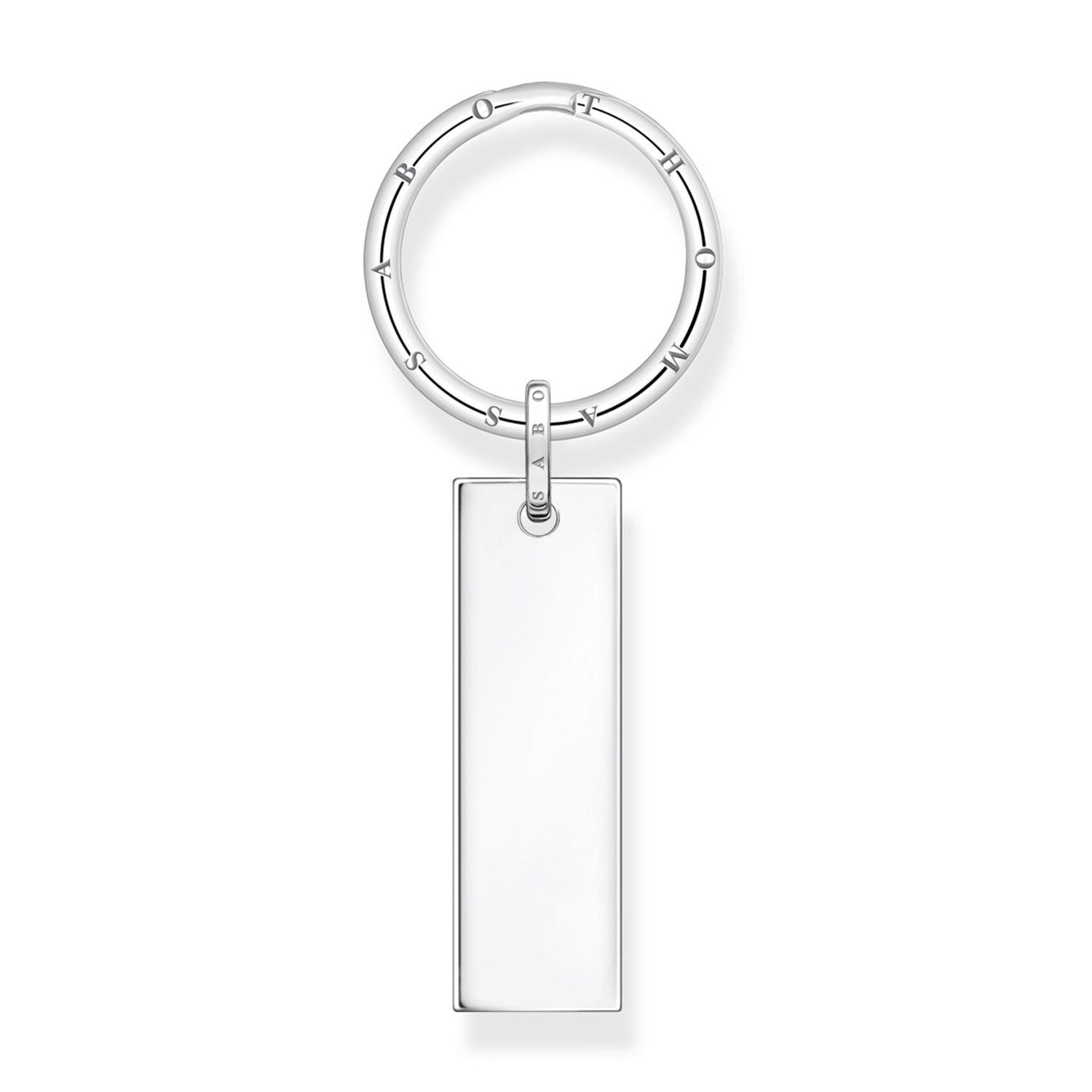 THOMAS SABO Брелки Schlüsselring Dog Tag Silber groß