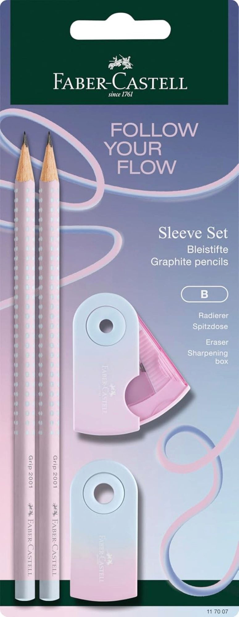 Faber-Castell Spiel Faber-Castell Schreibset Flow Edition Blushing Sky, 4-tlg.
