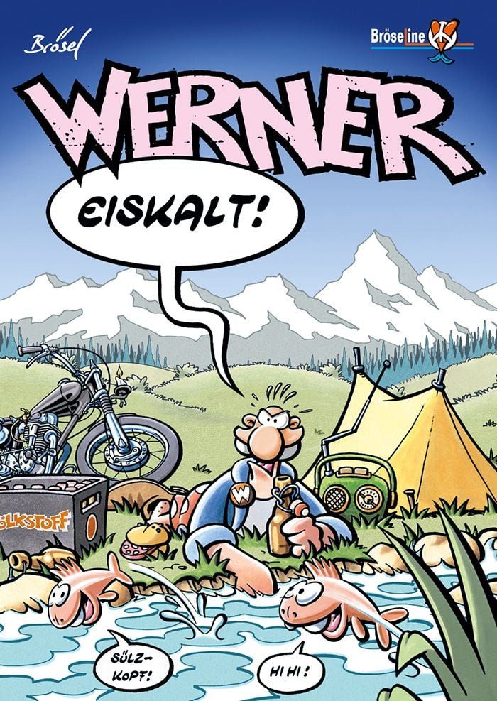 Comic Werner - Eiskalt! Eiskalt! Rötger Feldmann, Brösel