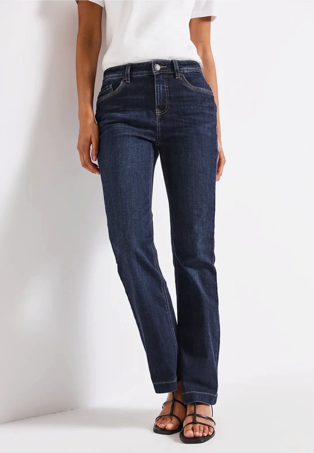 STREET ONE Bootcut-Jeans Bootcut Jeans (1-tlg) günstig online kaufen