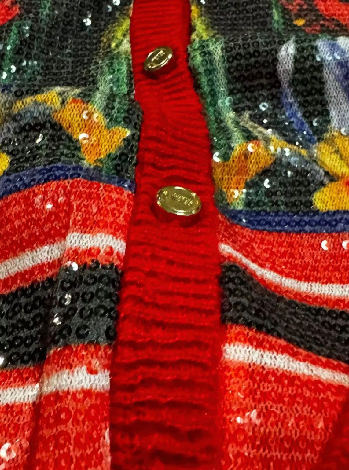 CLASS ROBERTO CAVALLI Cardigan Strickjacke Sequin günstig online kaufen