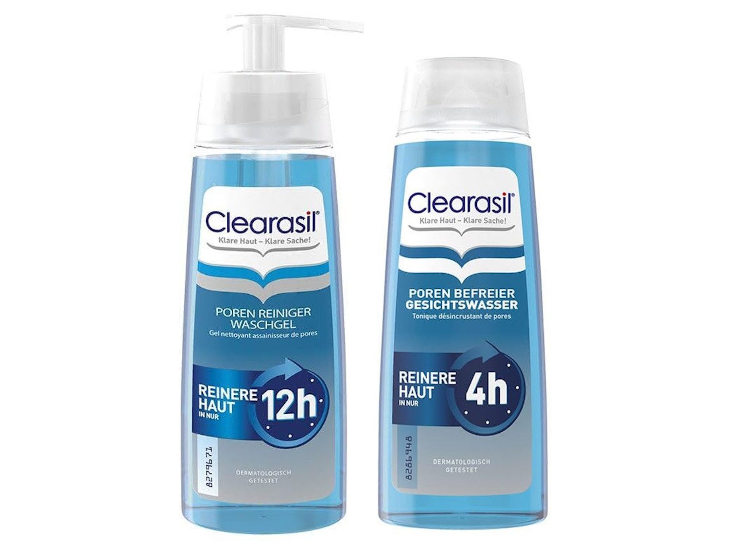 Gesichtreinigungs-Set Clearasil Poren Reiniger Waschgel 200ml +Befreier Gesichtswasser 200ml