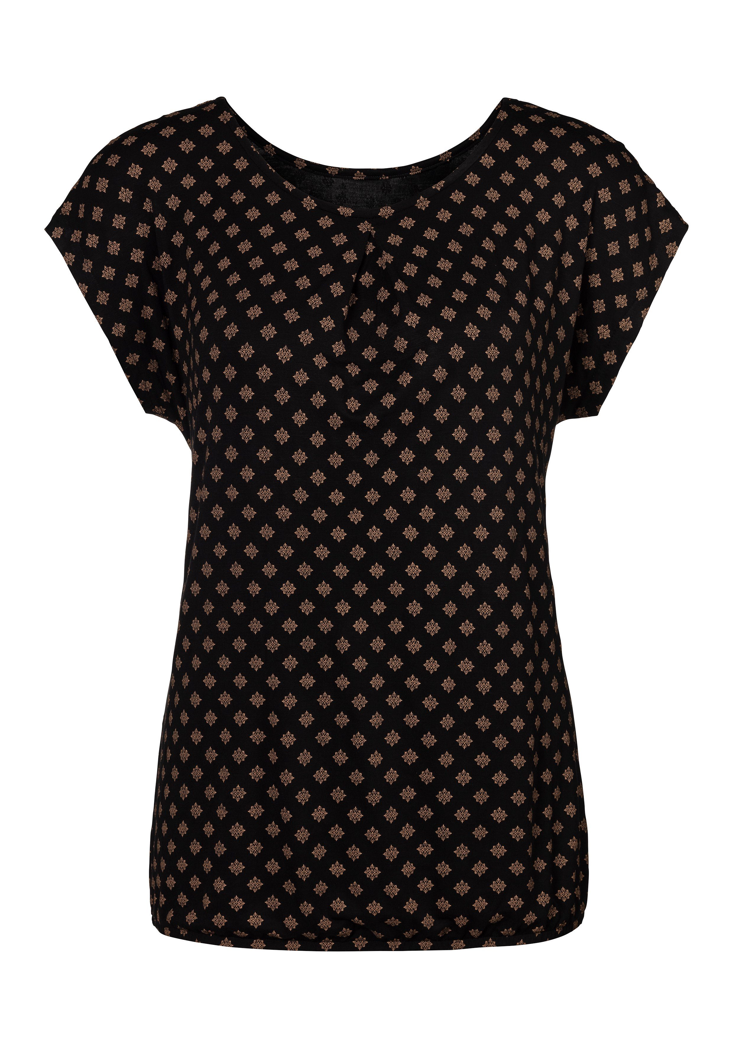 LASCANA Kurzarmshirt aus elastischem Viskose-Jersey – Bild 2 von 5