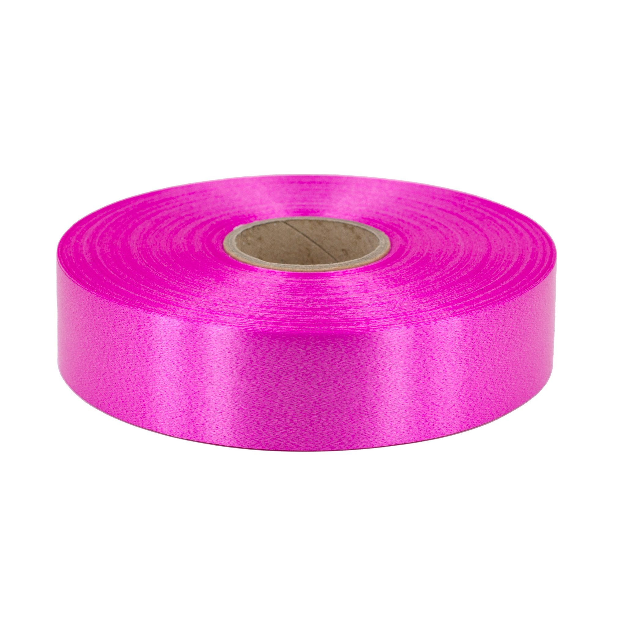 Star Geschenkband, Geschenkband Ringelband 31mm x 100m Rolle Fuchsia