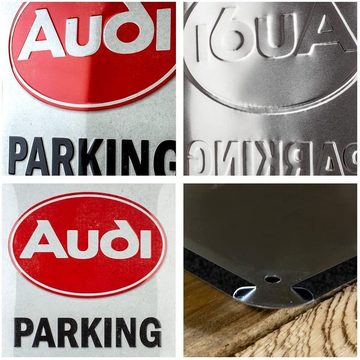 Nostalgic-Art Metallschild Blechschild 30 x 40 cm - Audi - Audi Parking Only