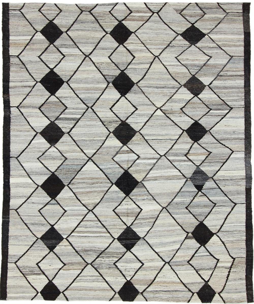 Afghan 184x223 Orientteppich Moderner, Design mm Nain Höhe: Trading, 3 Handgewebter rechteckig, Berber Kelim