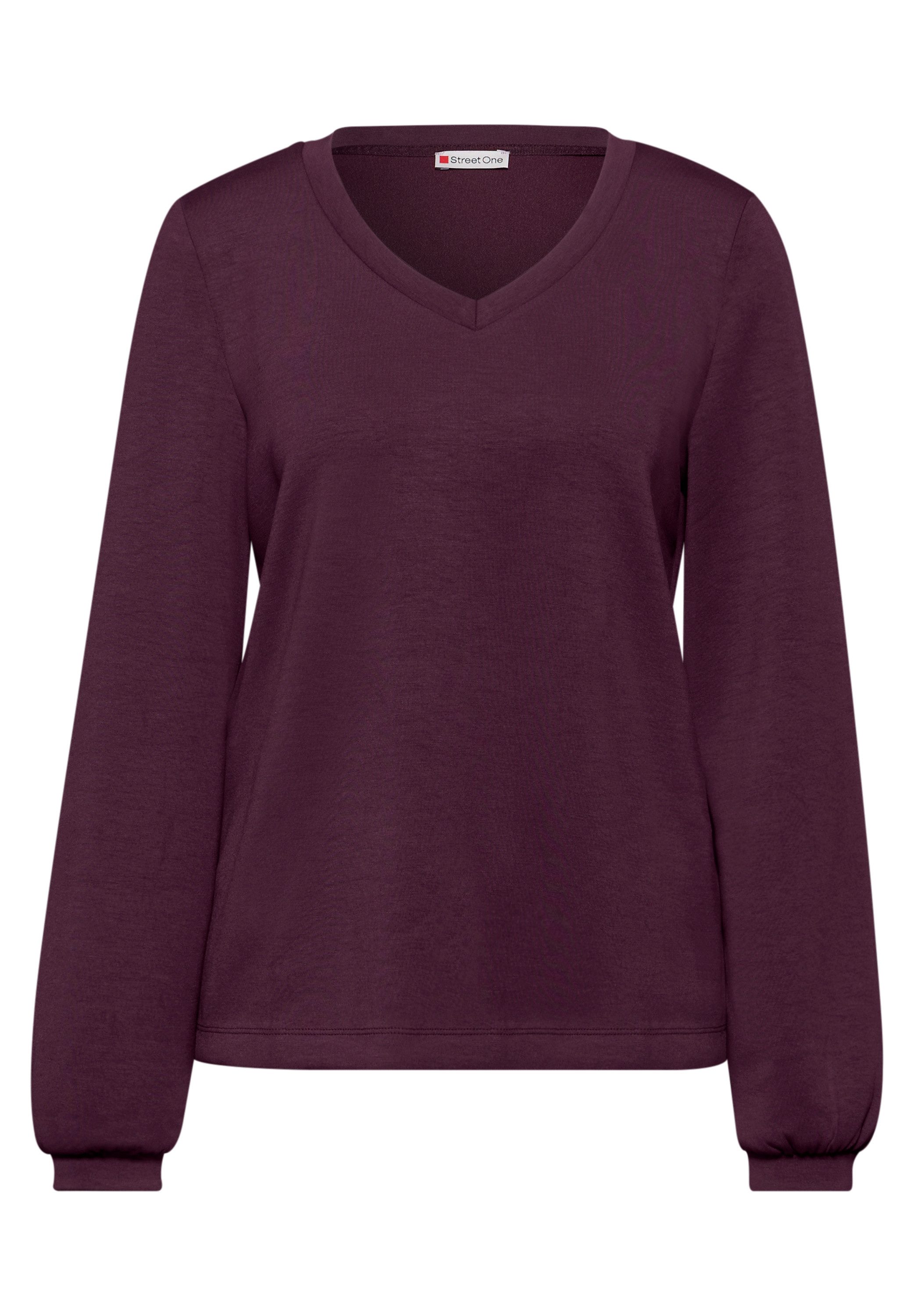 STREET ONE Langarmshirt im Silk Look – Bild 5 von 5