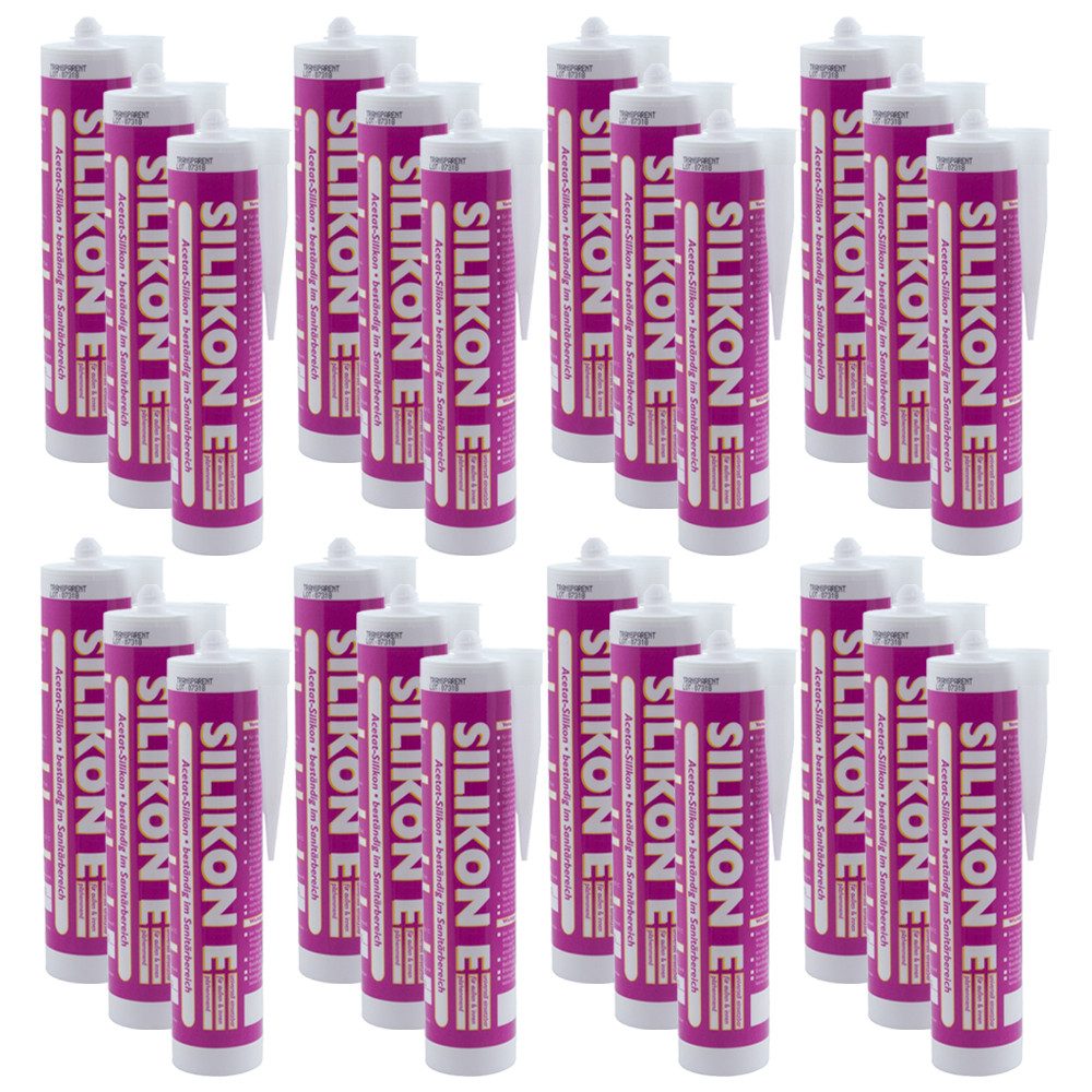 ARLI Silikon 24x 310ml Transparent, Gebrauchsfertig, günstig online kaufen