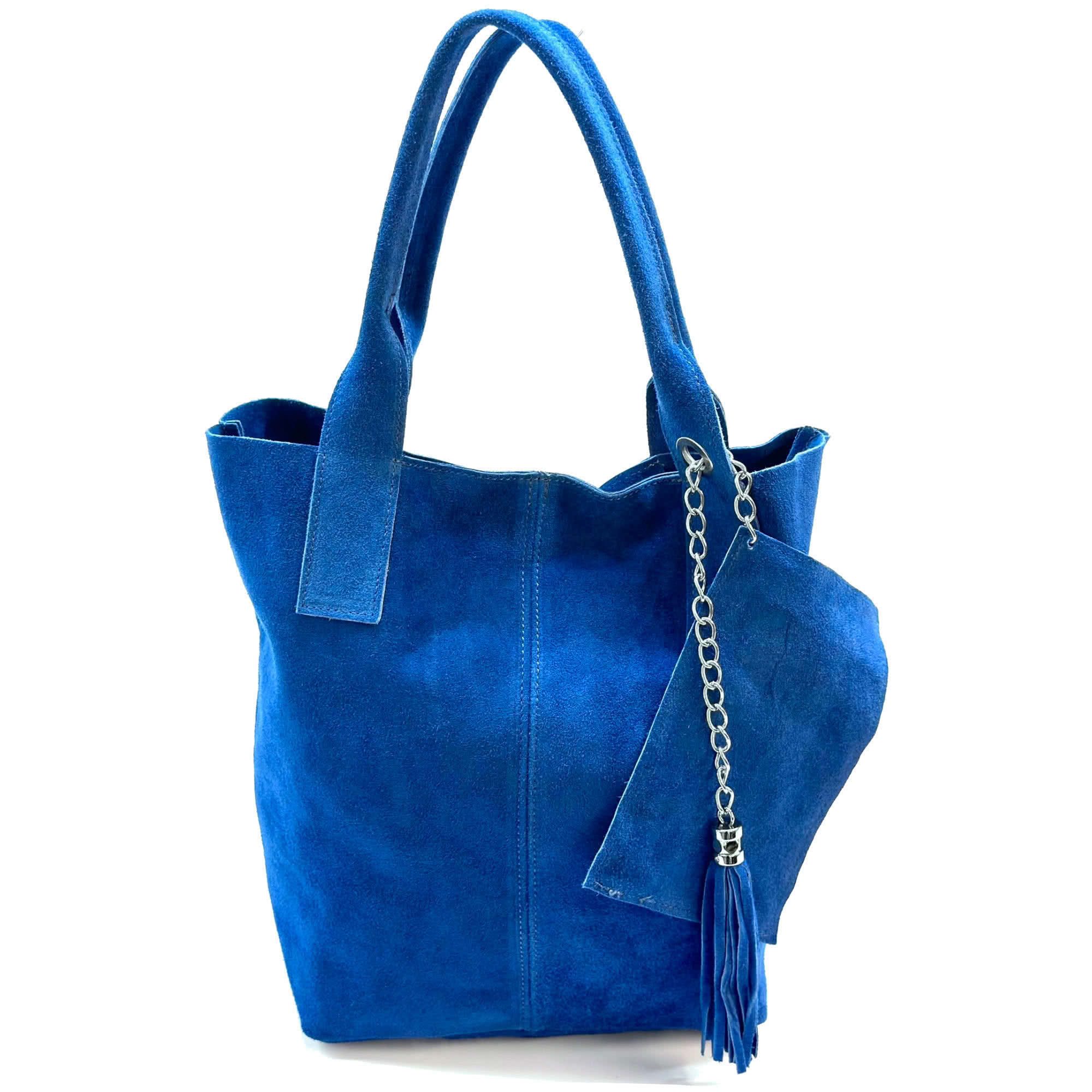 Henkeltasche Große Beutel Wild Leder Tasche Shopper Henkel Schulter Tasche 30704