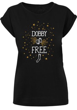 F4NT4STIC T-Shirt Harry Potter Dobby Is Free Print