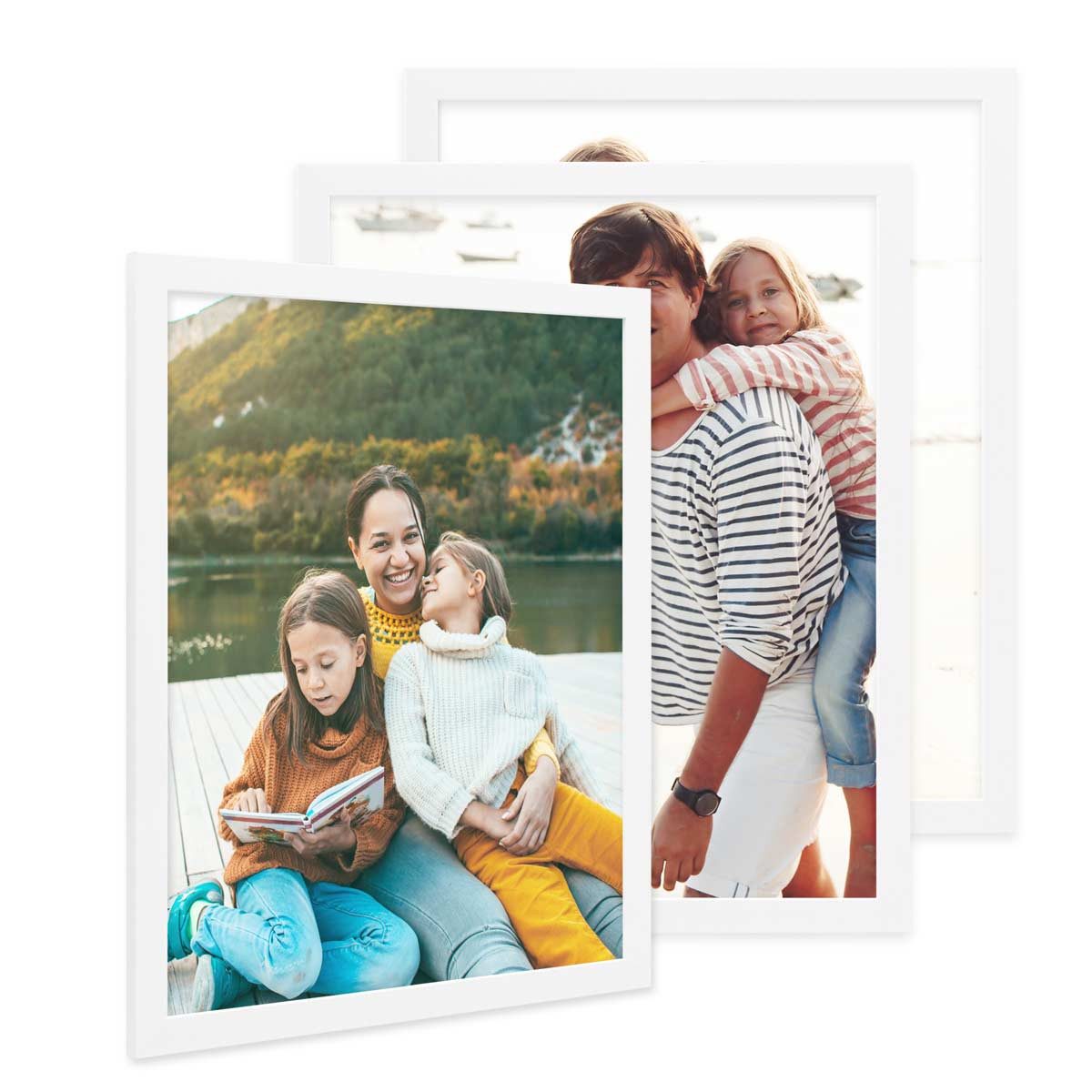 PHOTOLINI Bilderrahmen 3er Set breite Rahmen, günstig online kaufen