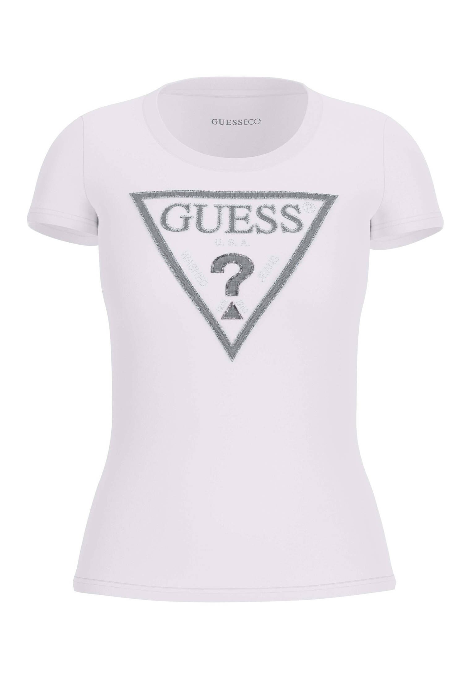 Guess  T-Shirt SS CN SHINY TRIANGLE W5RI11 J1314 günstig online kaufen