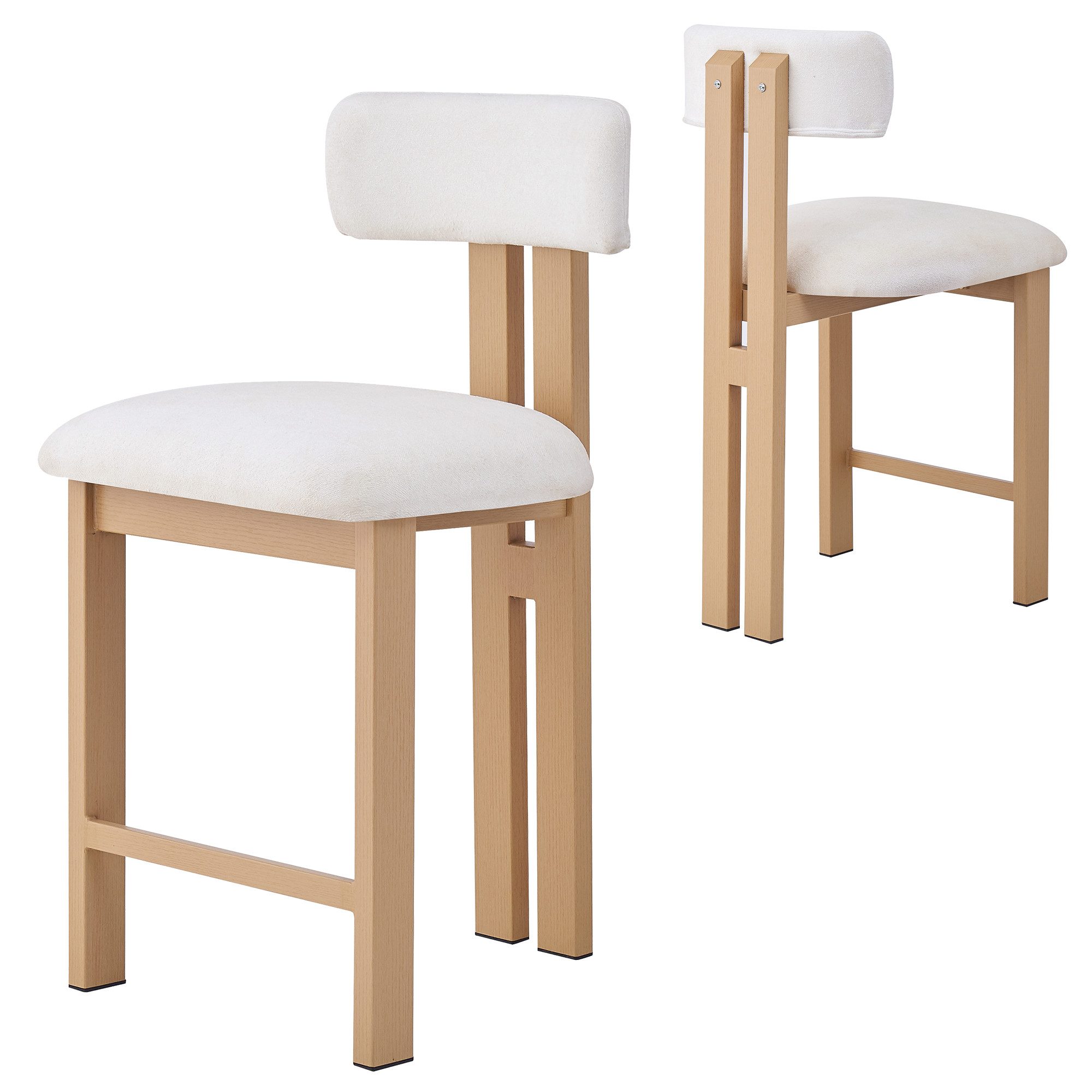 OKWISH Esszimmerstuhl Esszimmerstuhl,Loungesessel (Moderner ergonomischer E günstig online kaufen