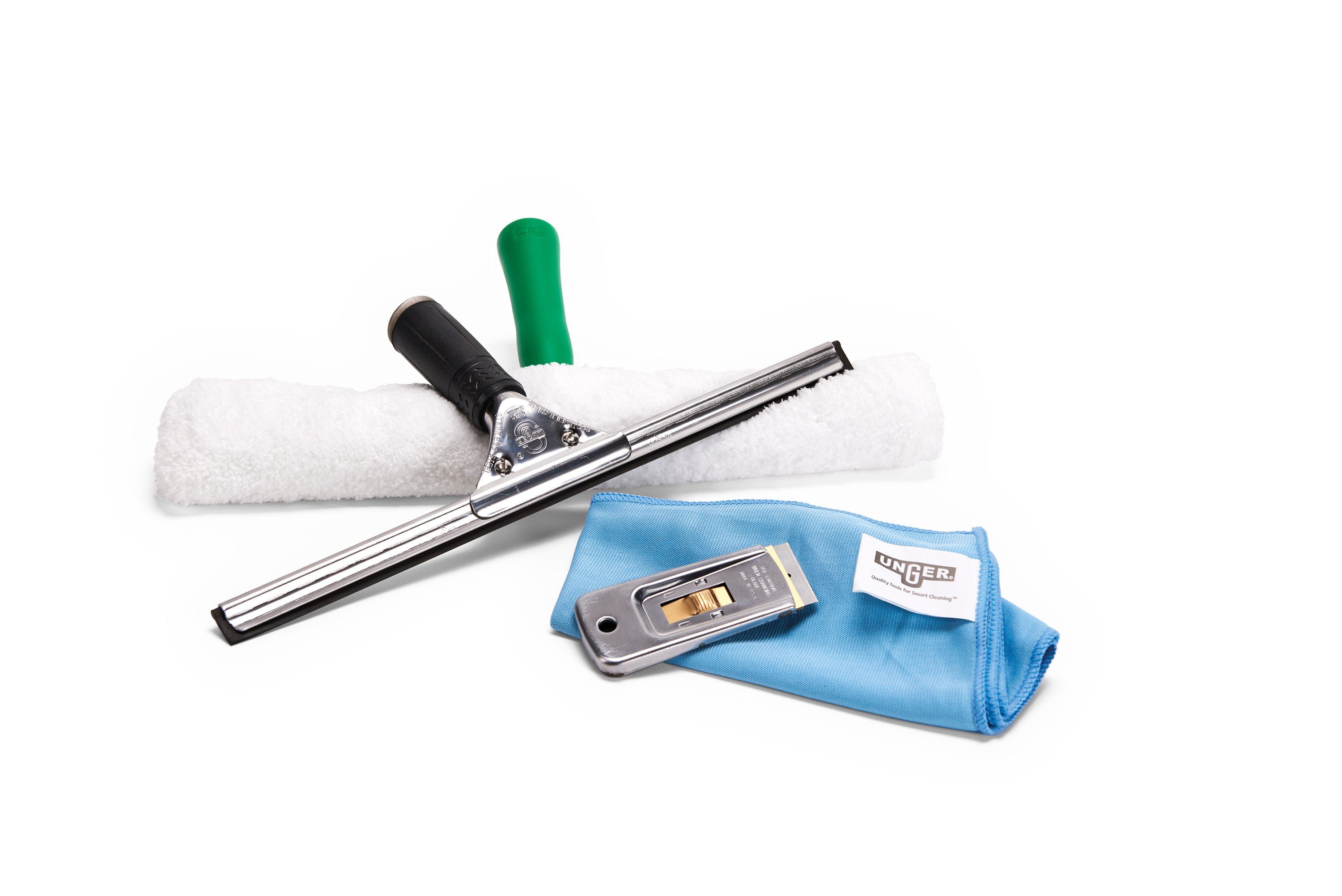 Wasserabzieher Unger Window Cleaning Fensterreinigungs-Kit fÃ¼r Haushalt und BÃ¼ro