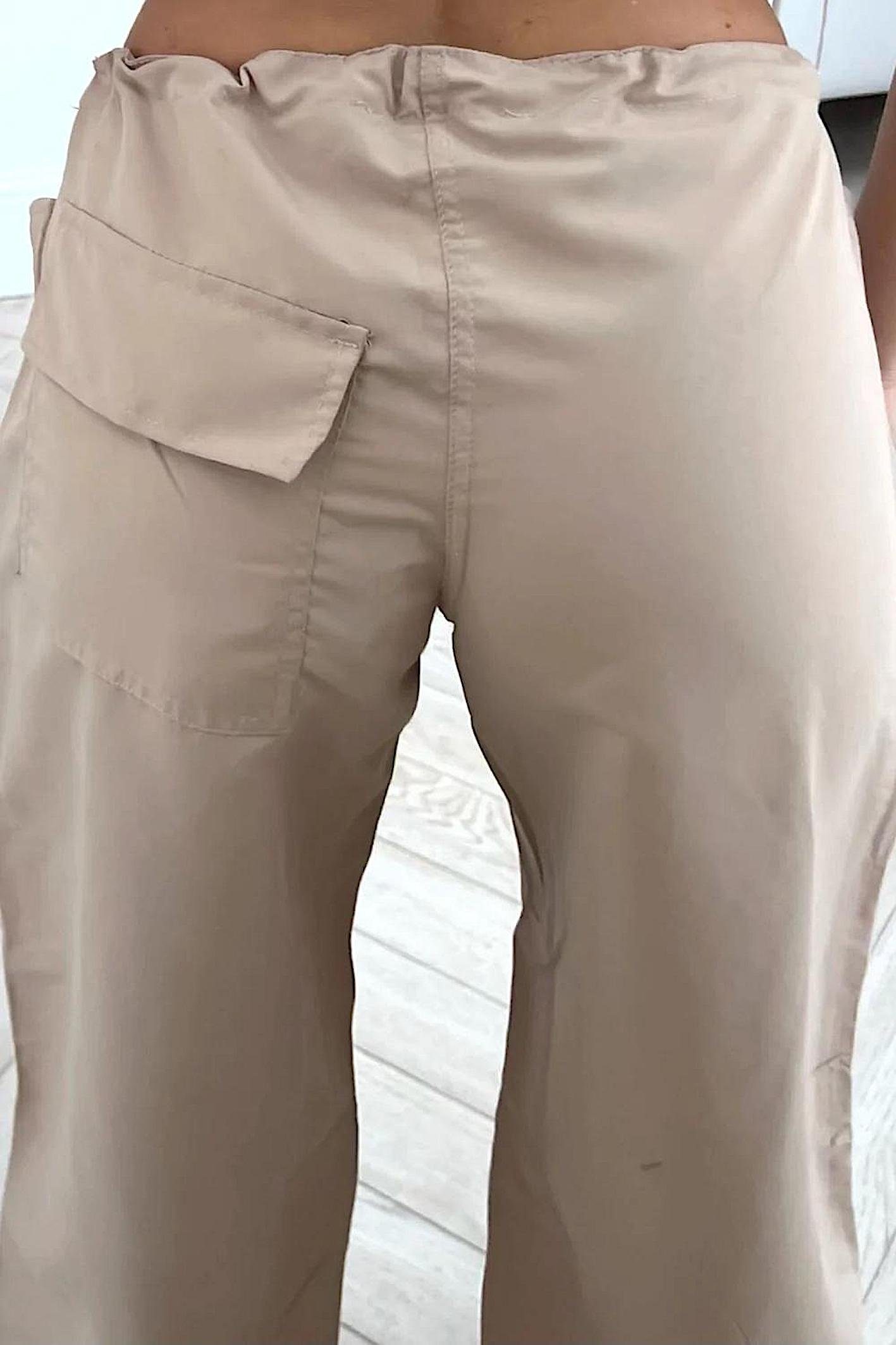 Worldclassca Cargohose Worldclassca Cargohose Oversize Parachute Outdoor Hose Freizeit Pants