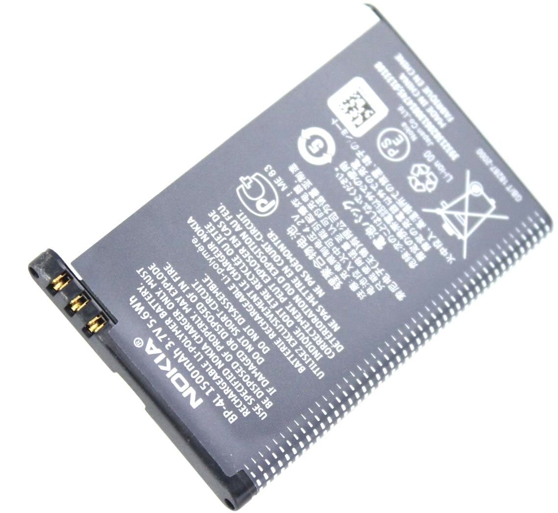 für RM-400 mAh Original 1500 Akku Akkupacks Nokia Akku