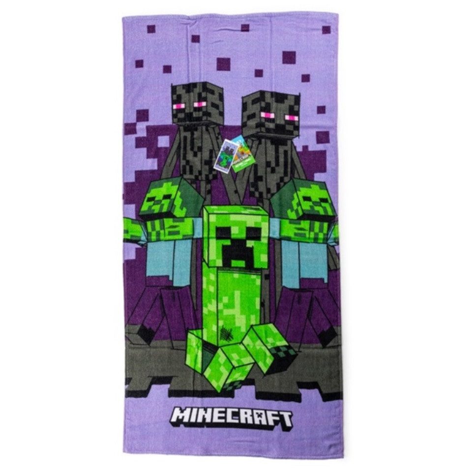 Minecraft Badetuch Minecraft Metro Art Creeper günstig online kaufen