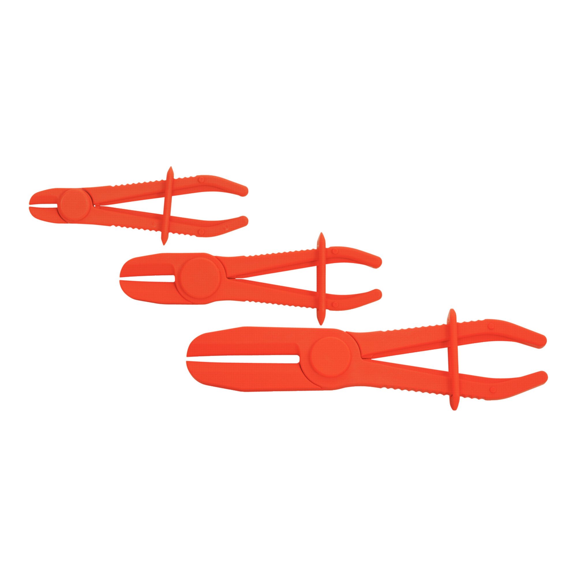 KS Tools Zangenset KS Tools Schlauch-Abklemm-Zangen-Satz, 3-tlg.