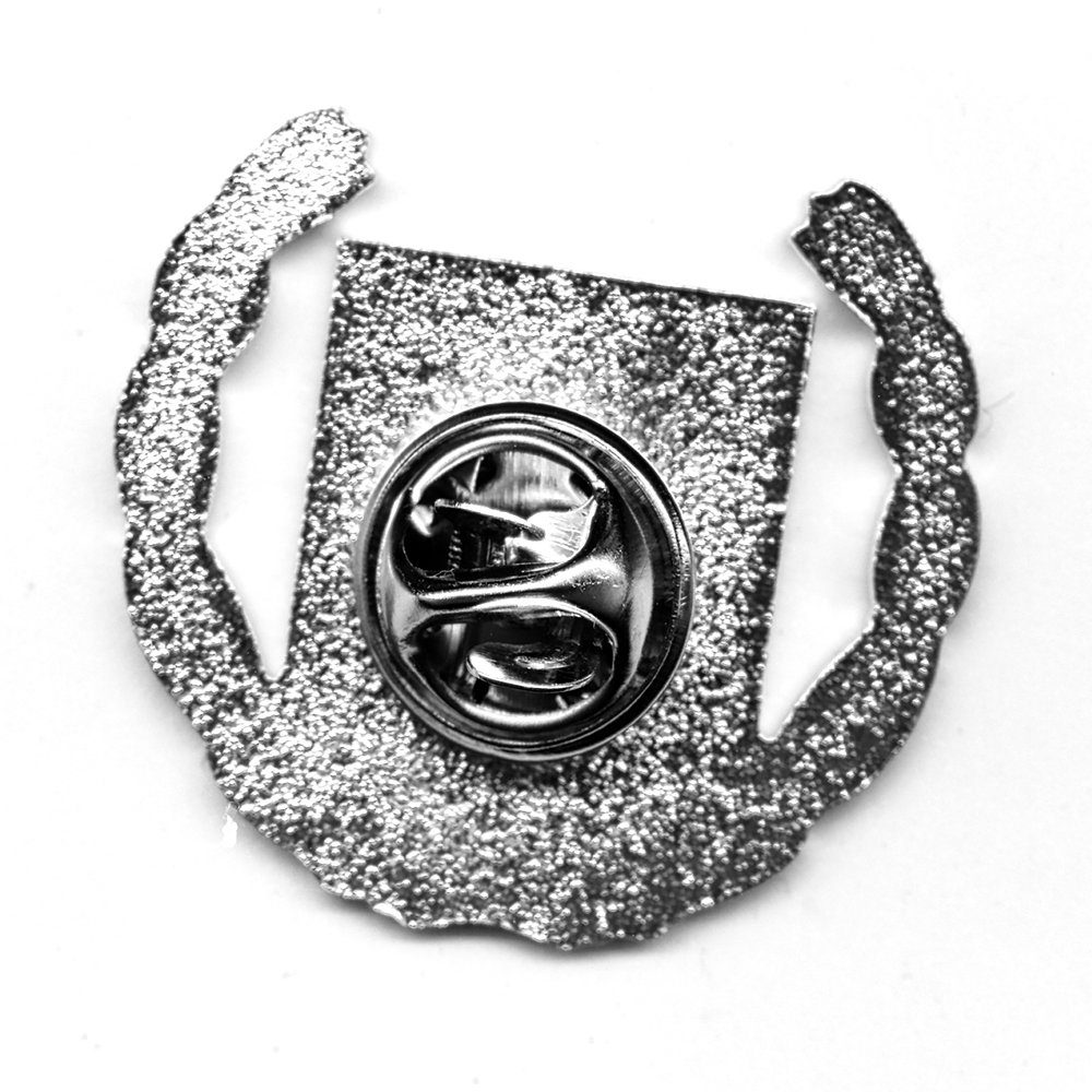 hegibaer Anstecknadel Land Hessen Wappen Wiesbaden Frankfurt Deutschland Pin Anstecker 0921 (1-tlg), Edel und Exklusiv