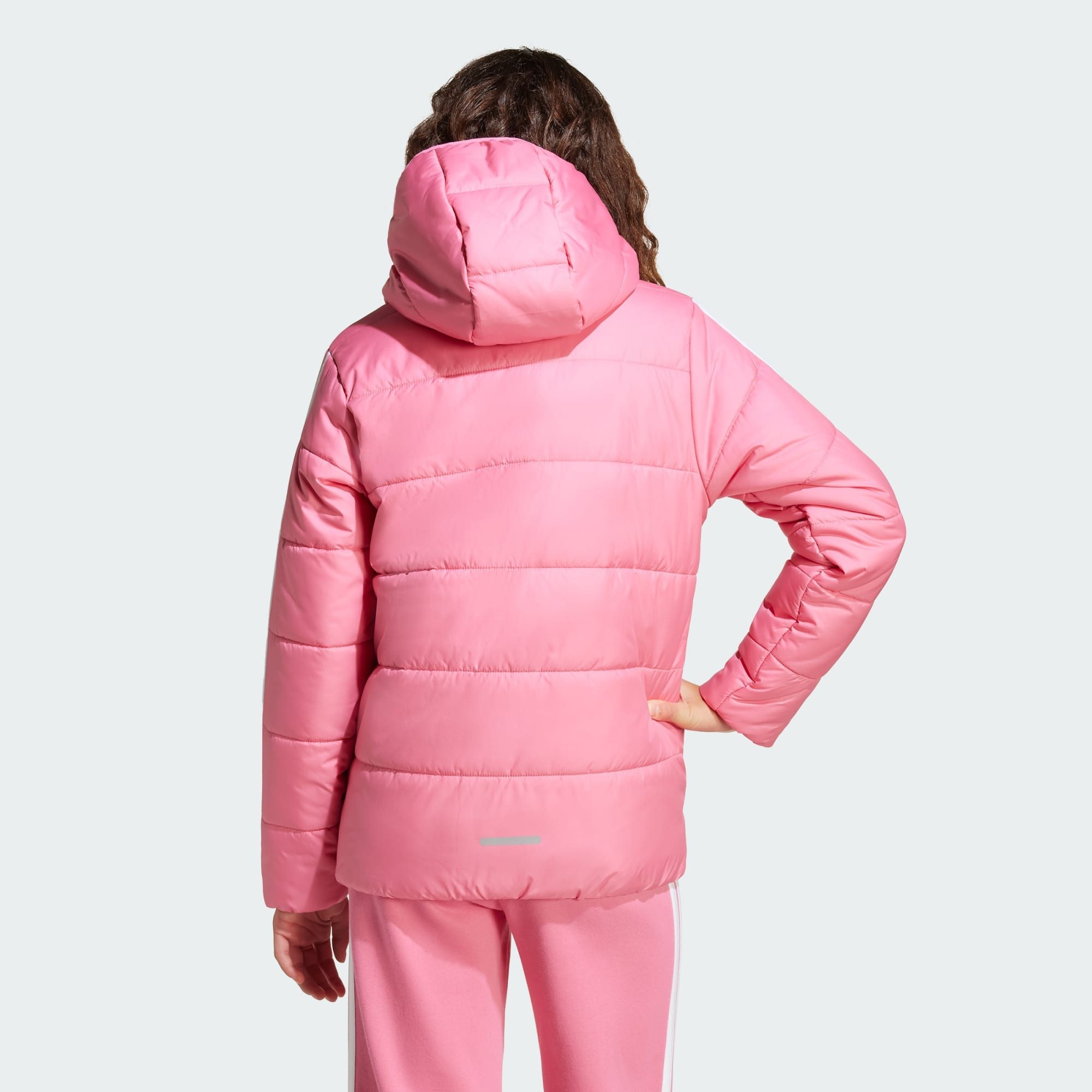 adidas Sportswear Hybridjacke ESSENTIALS 3-STREIFEN GEFÜTTERTE KINDERJACKE (1-St)