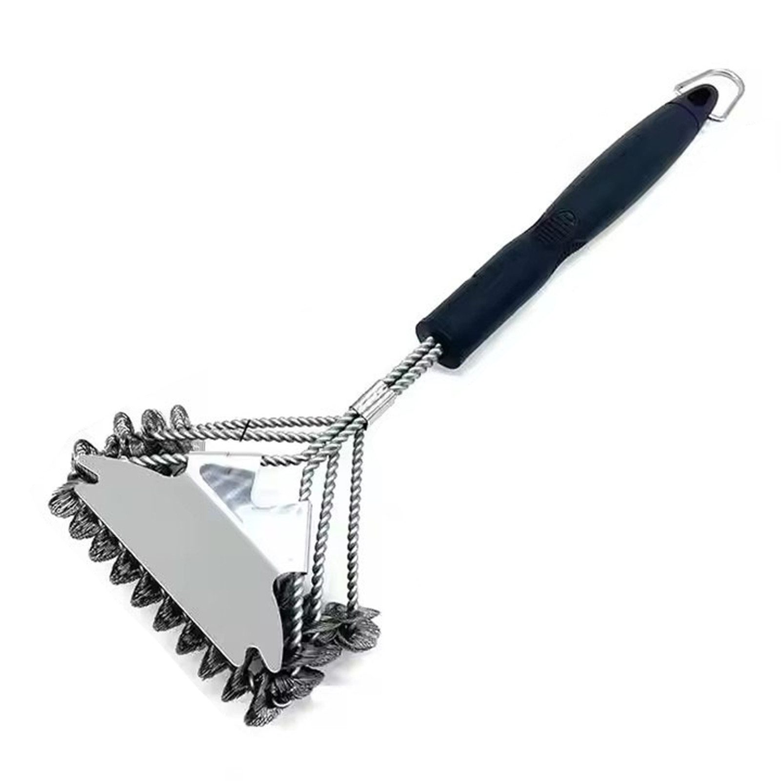 Jumpeak Grillbürste 43.5CM Grill Reinigungsbürste Edelstahl,Schaber,PP Wärmedämmung Griff, Grill zubehör für Gasgrill,gussrost,Holzkohlegrill,Elektrogril