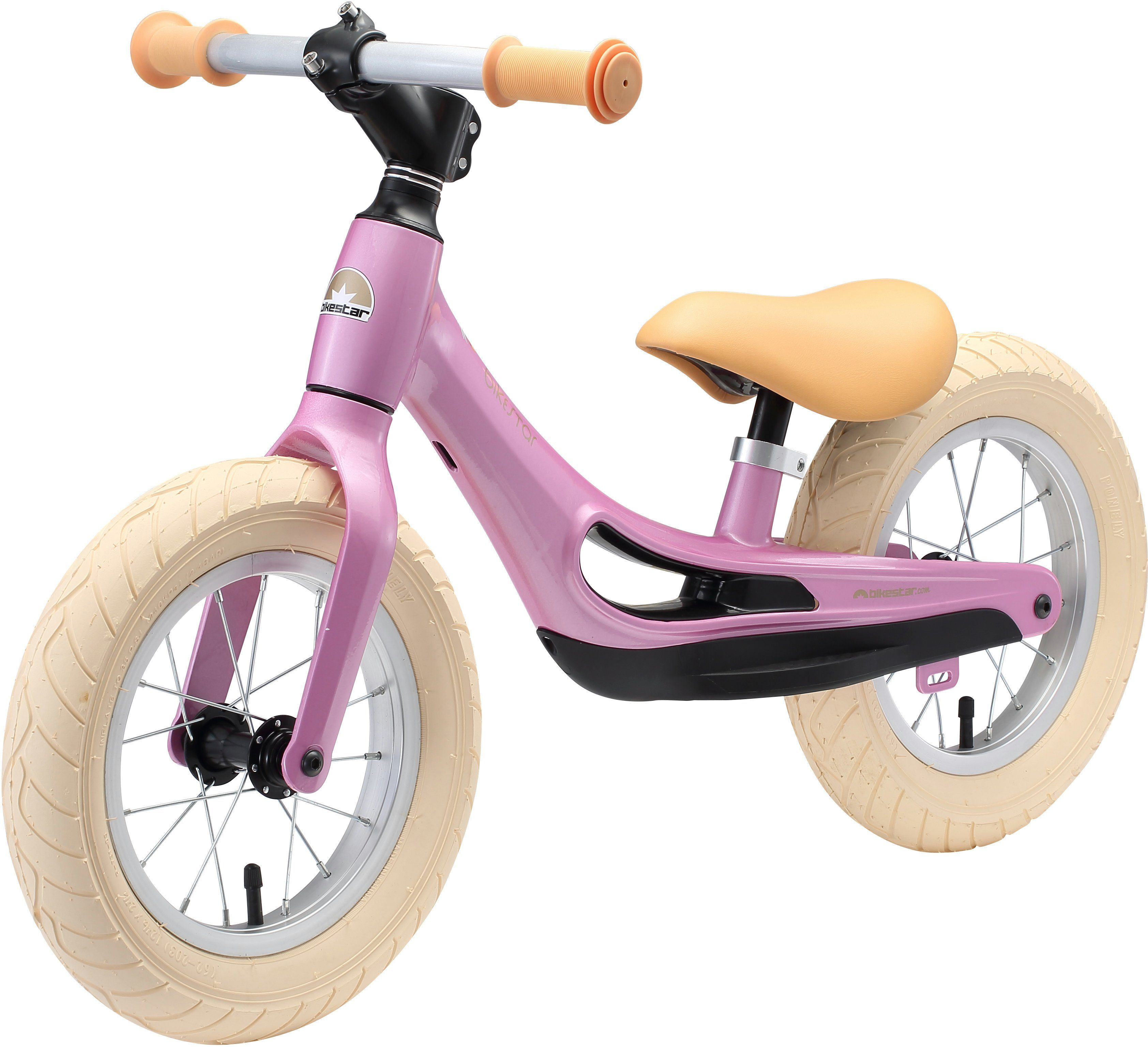 Bikestar Laufrad Cruiser Pink 12 Zoll