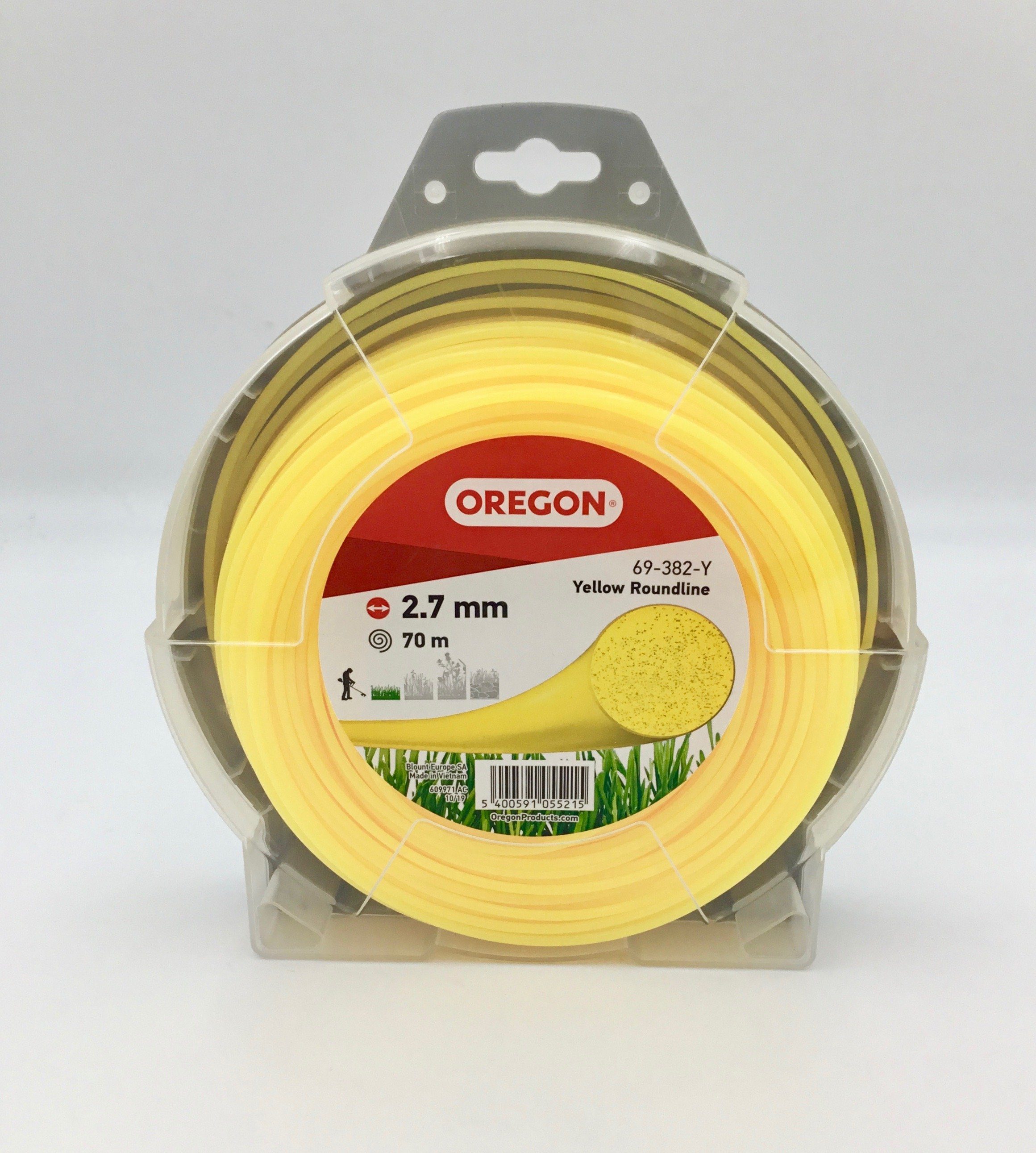 Oregon Trimmerfaden Mähfaden Roundline - 2,7 mm x 70 m (69-382-Y)
