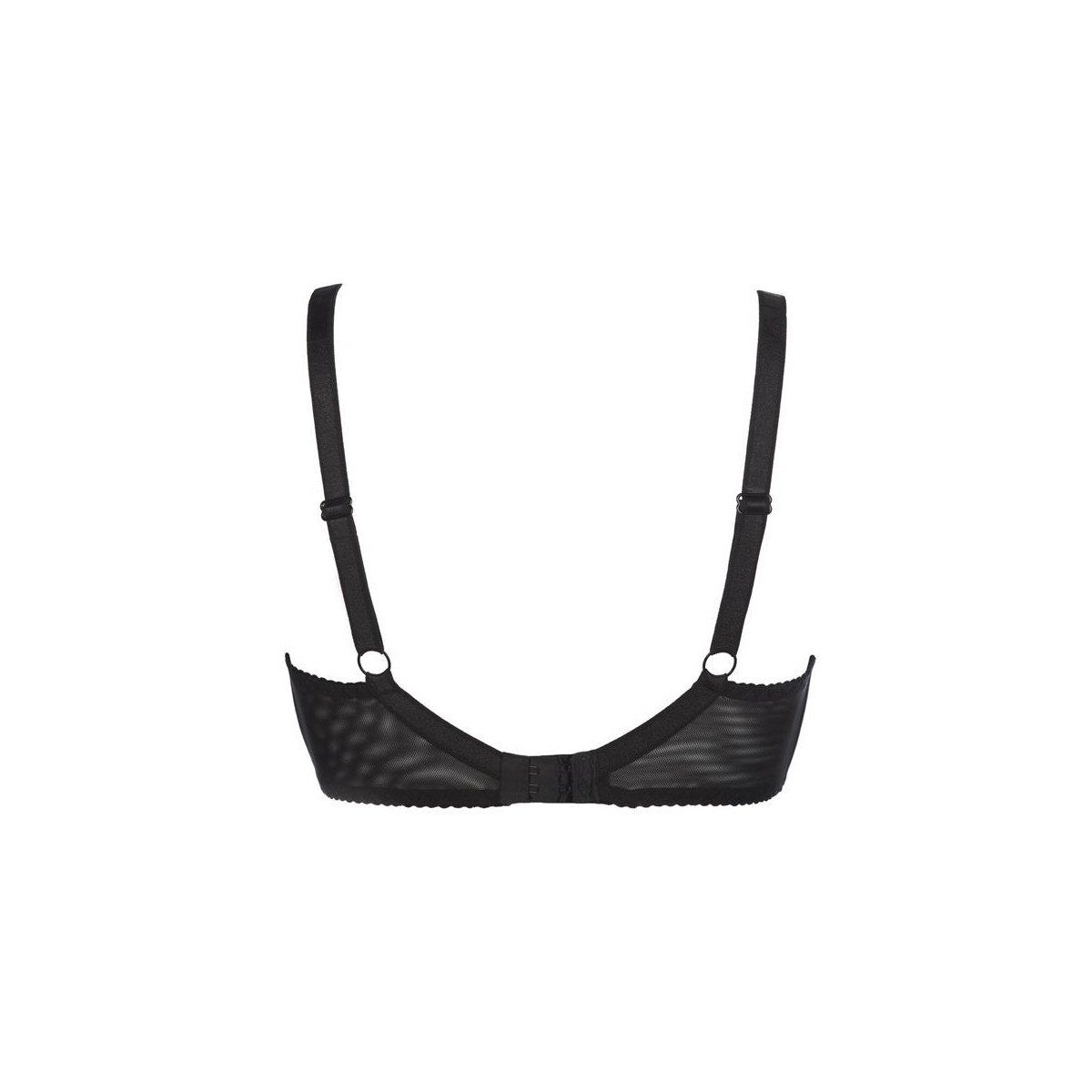 Plus Size Axami Bustier - bra black (80F,85E) V-8451