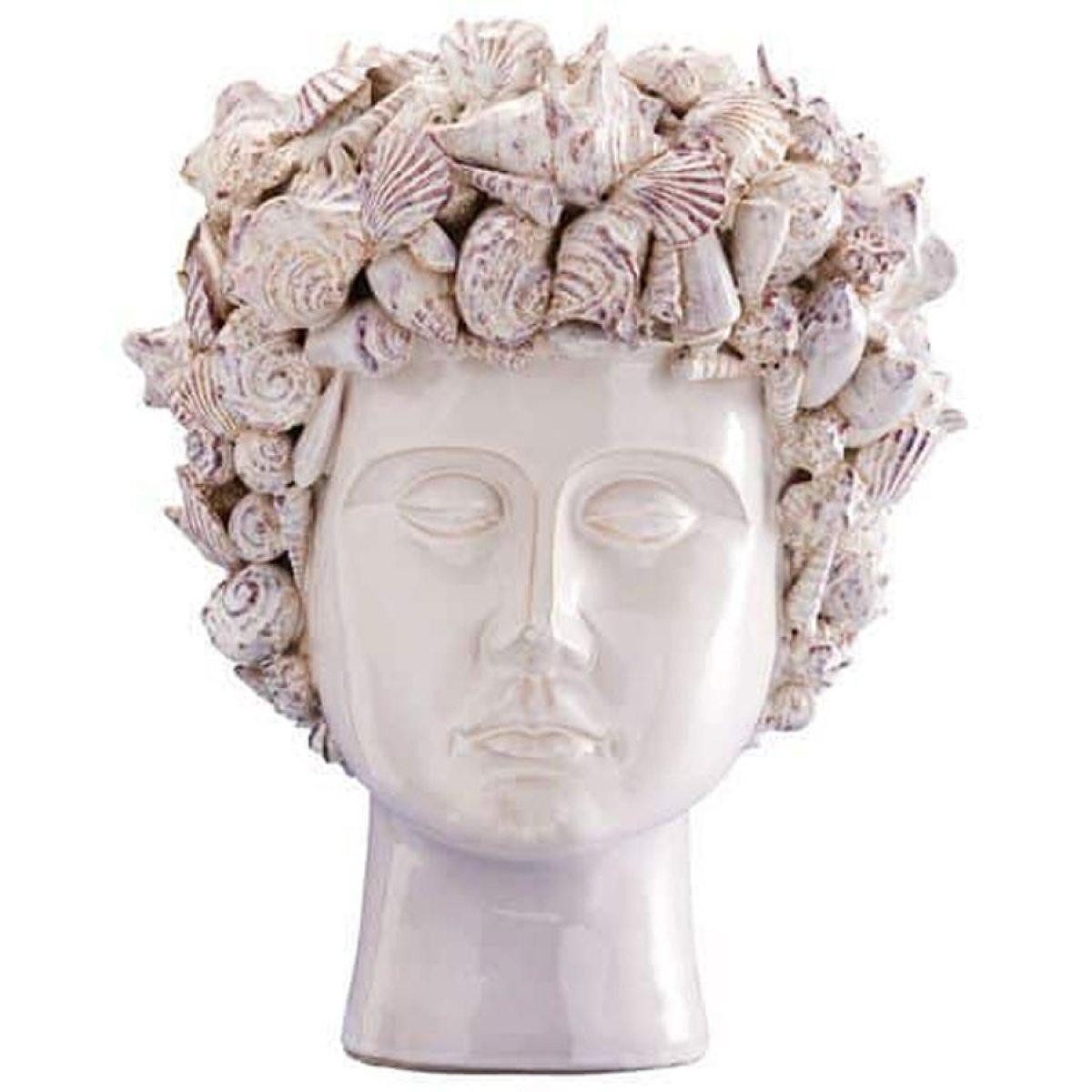 Werner Voß Dekovase Vase Madame Moules Muscheln Steingut (39,5cm)