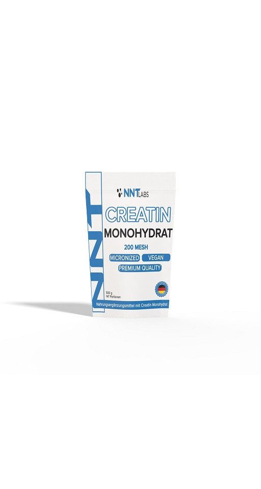 NNT Labs NNT Creatin Monohydrat 500g Pulver, 500 g, Pulver