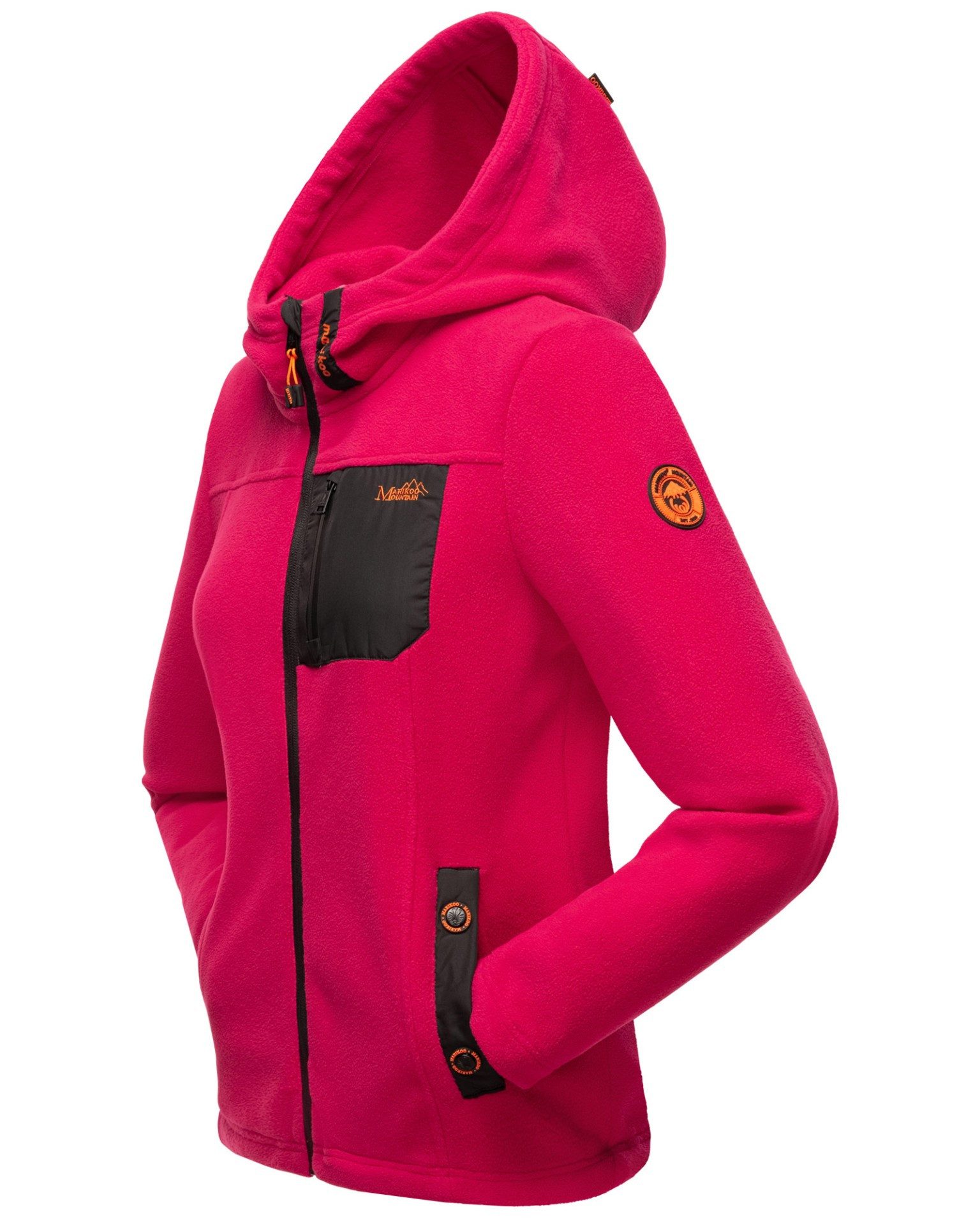 Marikoo Outdoorjacke mit wasserabweisendem Reißverschluss
