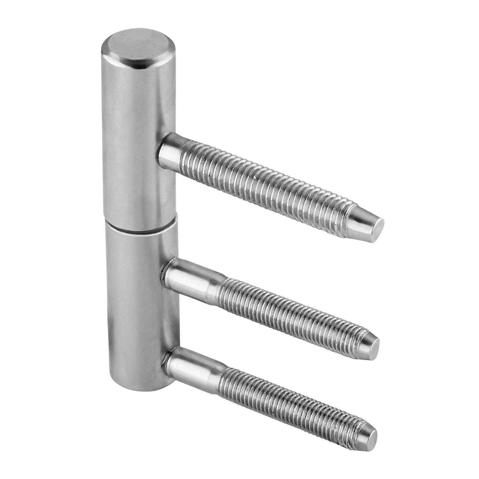 SO-TECH® Türbeschlag Türband OLAV Ø 15 mm DIN-konform für Holz- oder Stahlzargen (1 St), 2-teilig Ø15mm vernickelt - für Holzzargen