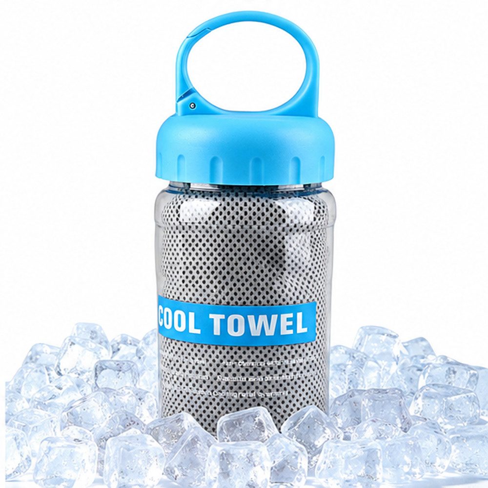 Zaewry Sporthandtuch Kühltücher aus Mikrofaser, Cooling Towel für Nacken und Gesicht, weich, atmungsaktiv, kühlendes Sporthandtuch für Fitness und Laufen