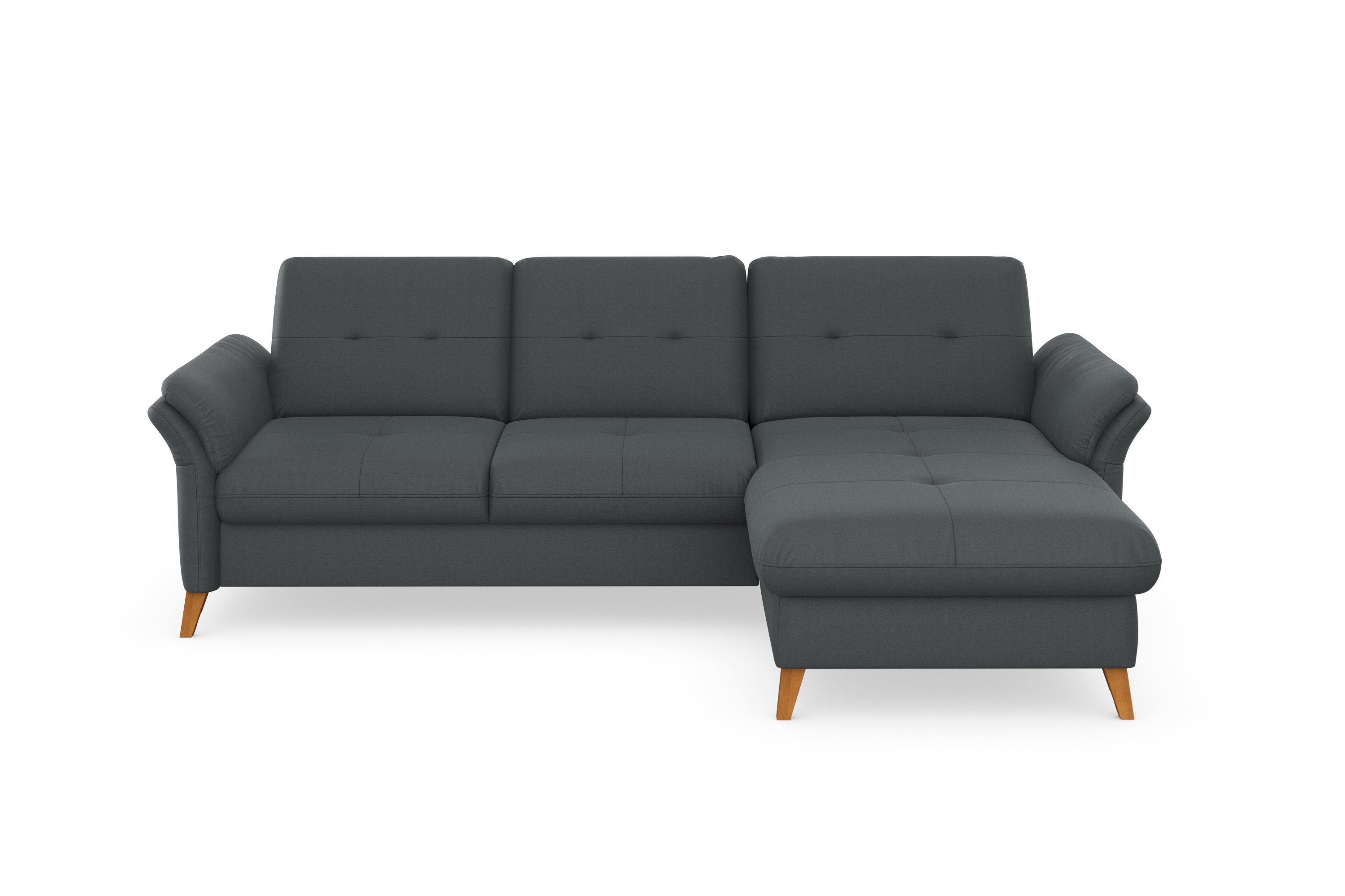 sit&more Ecksofa Göteborg, mit Sitztiefenverstellung Bettfunktion Federkern, und wahlweise