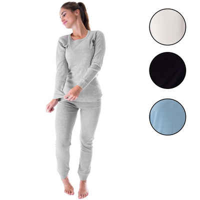 Black Snake Thermounterhemd cozy (Set, 1-St) Thermounterwäsche Set Unterhemd + Unterhose