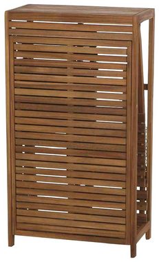 Siena Garden Balkonset Bari, (Set, 3-tlg., 2 Klappstühle, 1 Klapptisch/-regal), aus FSC®-zertifiziertem Akazienholz, geeignet für 2 Personen