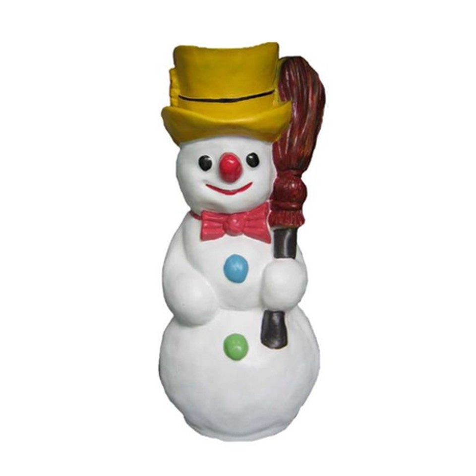 Xlmoebel Dekofigur Schneemann Statue 78cm Winter Deko Skulptur für die Saison (7