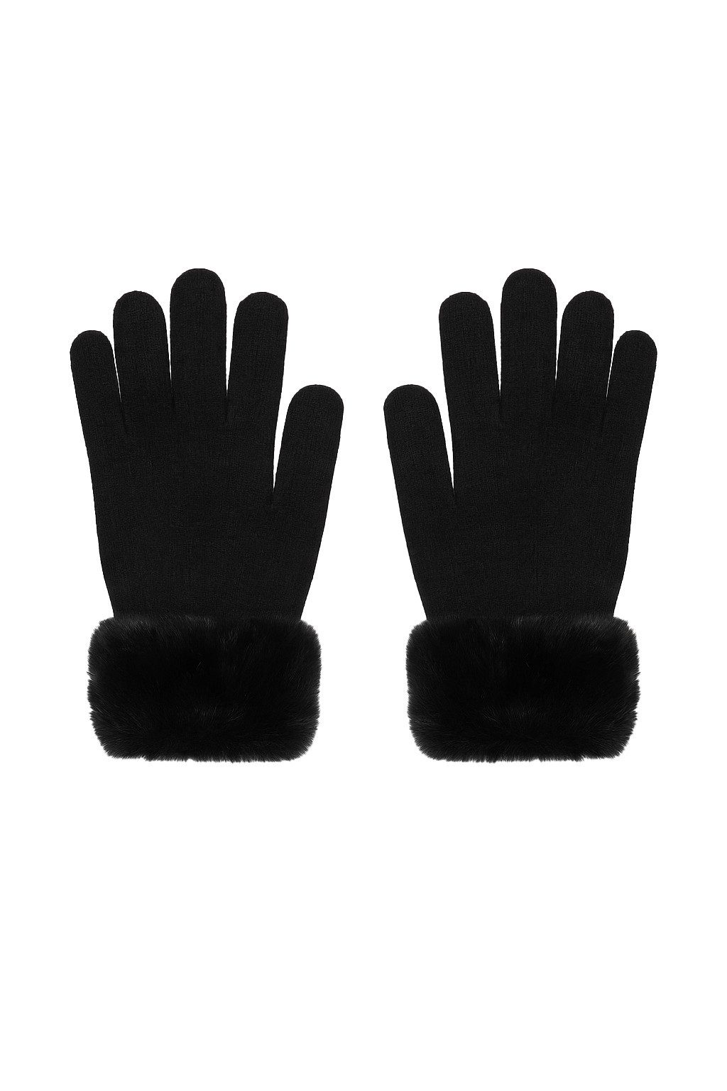 Faera Baumwollhandschuhe Weicher Materialmix für warme Hände (1-St., modisch) 550060_Handschuhe